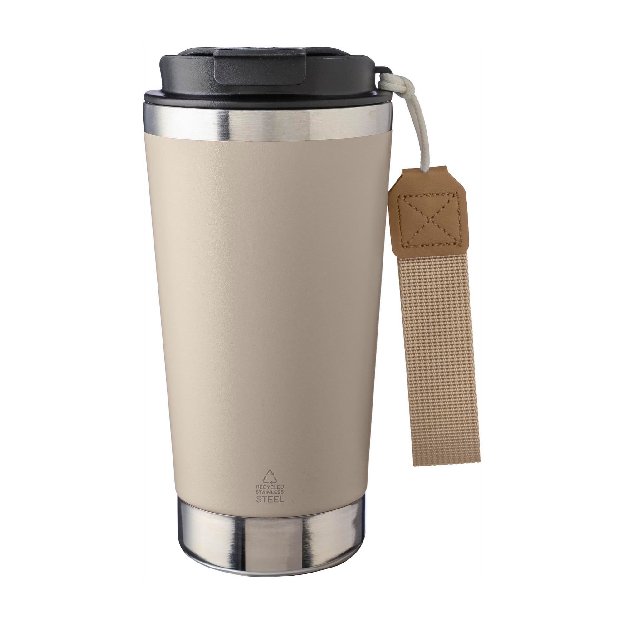Vue 2 de Gobelet thermos double paroi Kayla | Recyclé | 500 ml