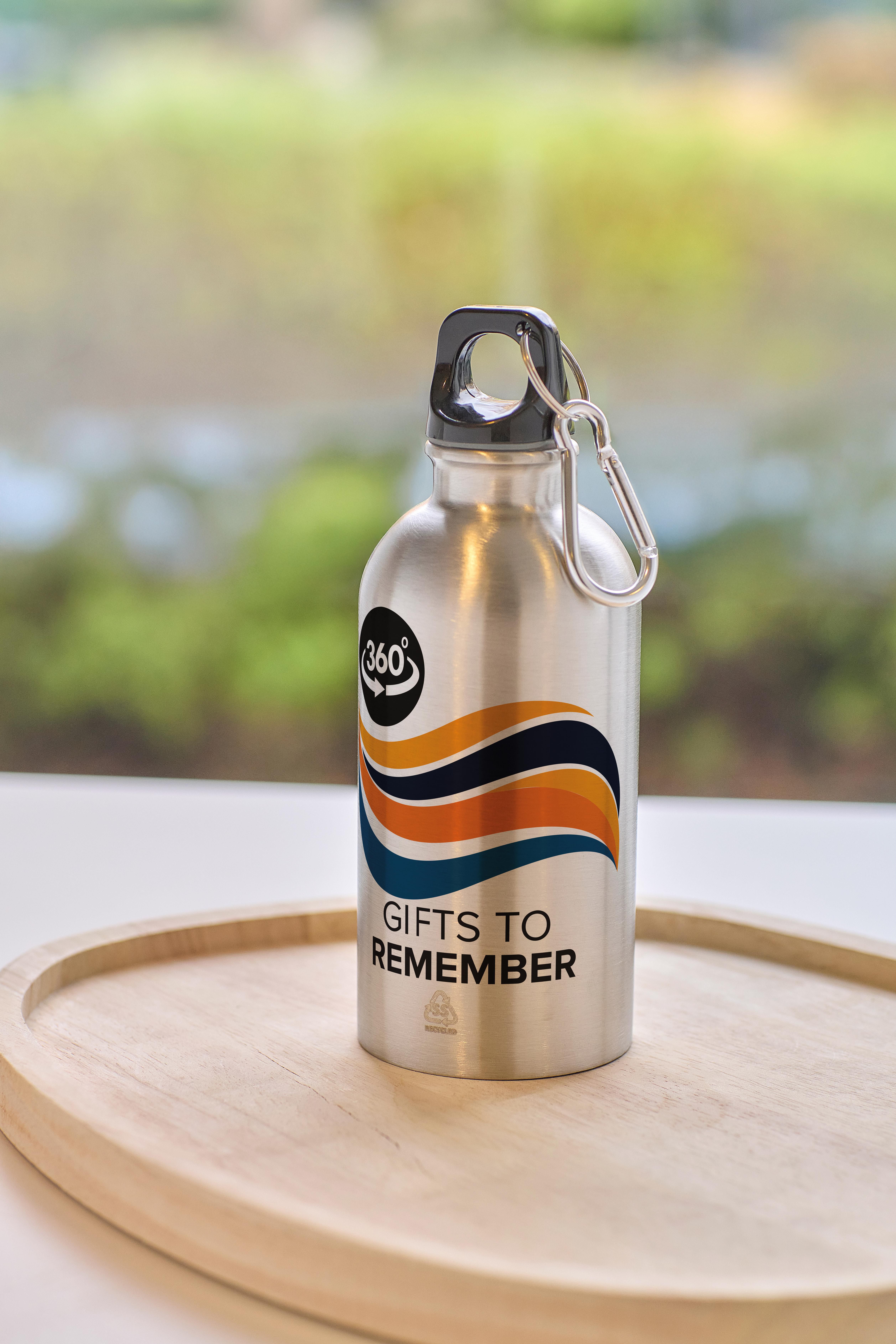 Vue 4 de Gourde Sable | Recyclée | 400 ml