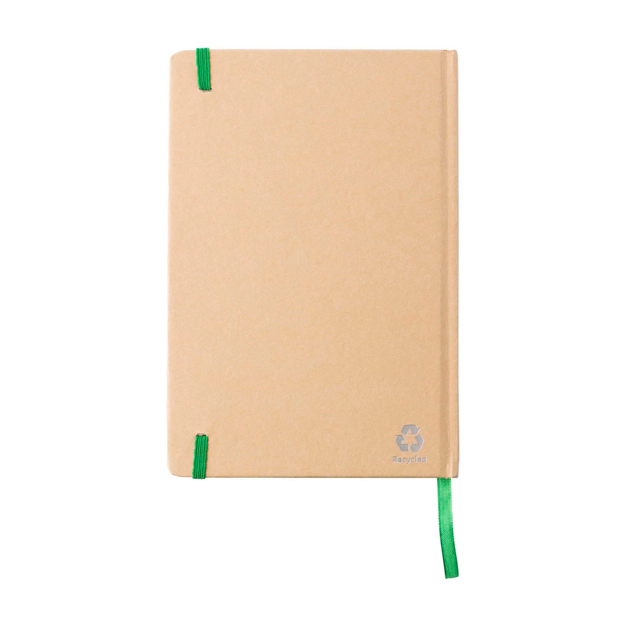 Vue 8 de Carnet de notes Gianni | Carton recyclé | A5 | Ligné