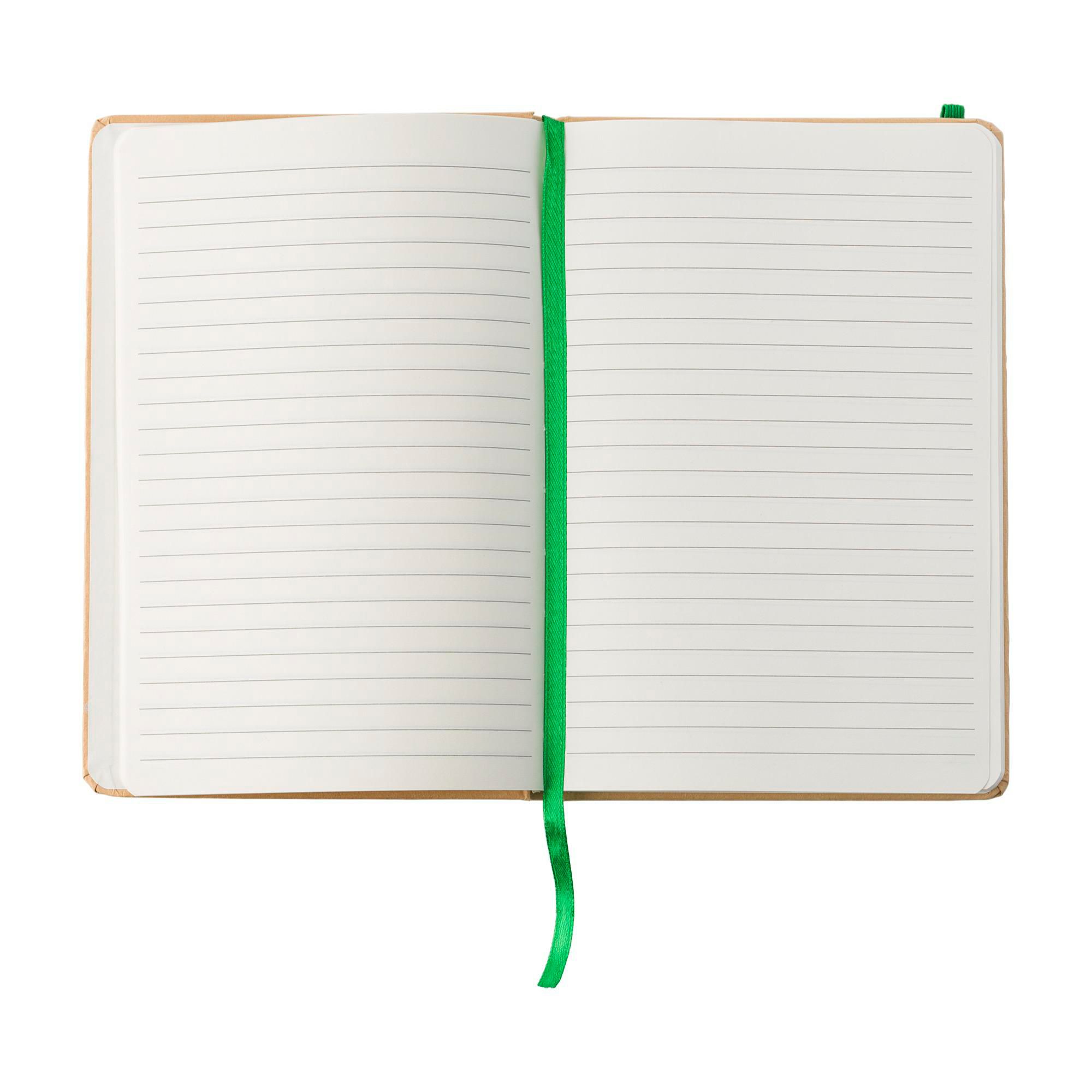 Vue 7 de Carnet de notes Gianni | Carton recyclé | A5 | Ligné