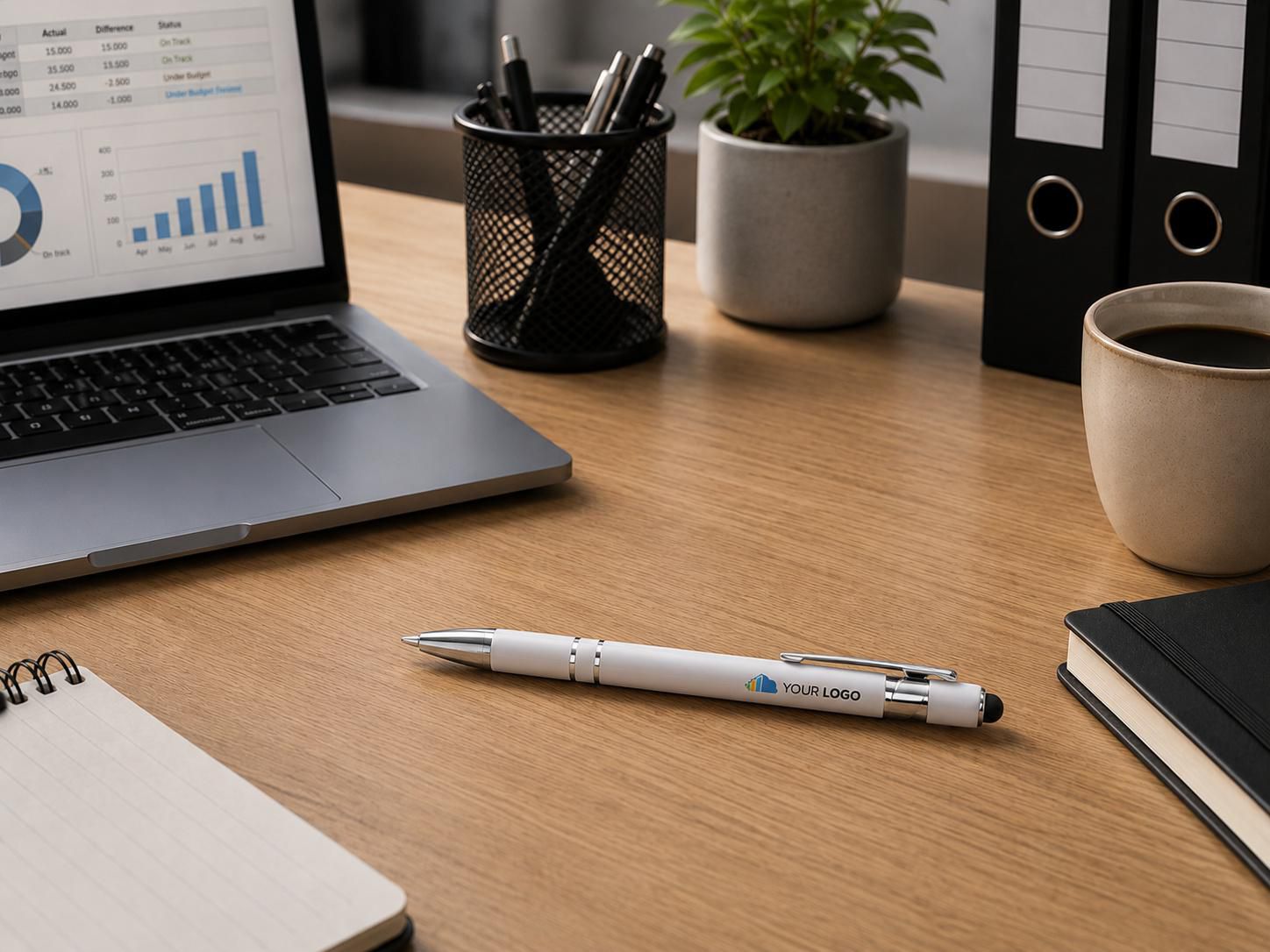 Vue 2 de Stylo Primo | Aluminium recyclé | Stylus