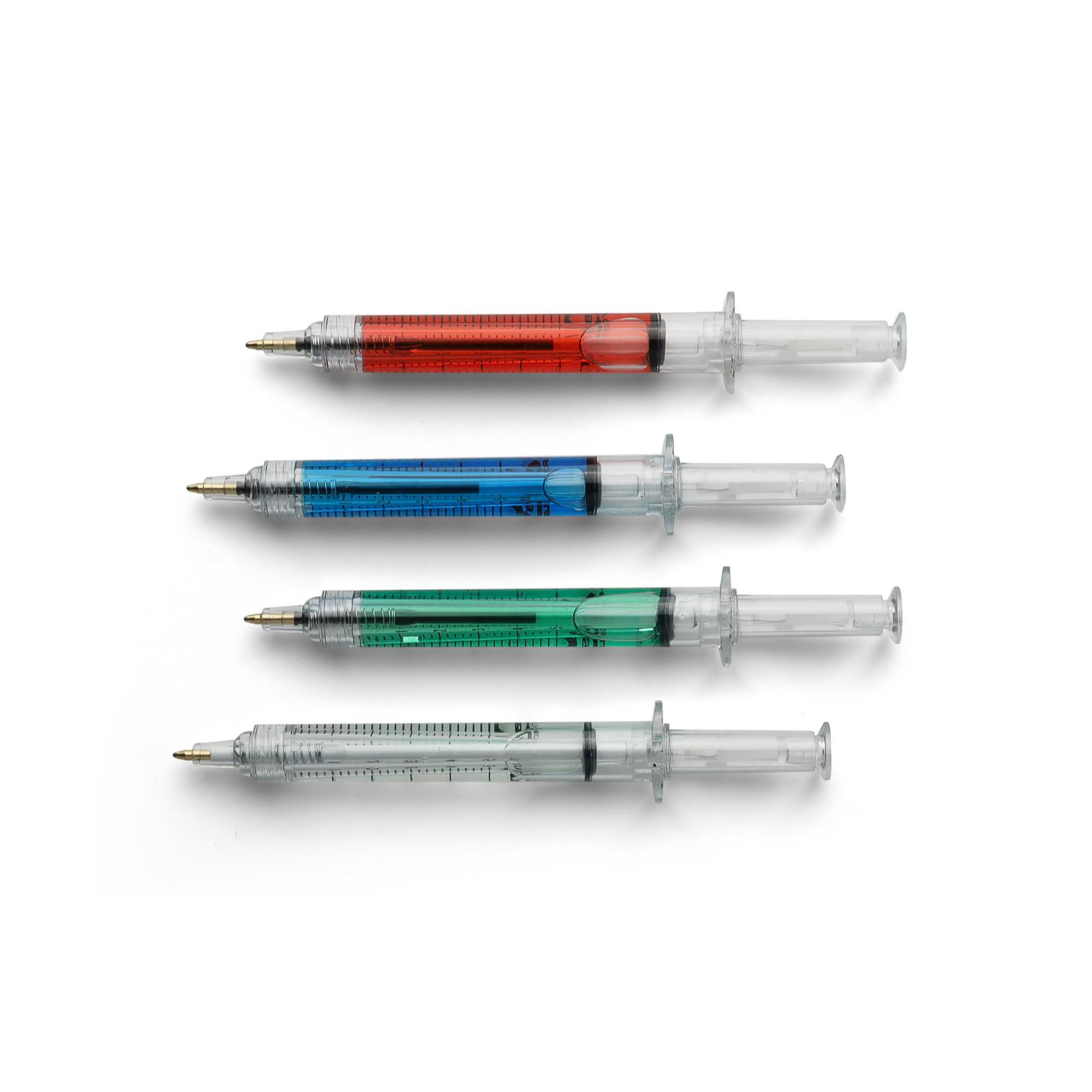 Vue 8 de Stylo Dr. David | Plastique recyclé | Forme seringue