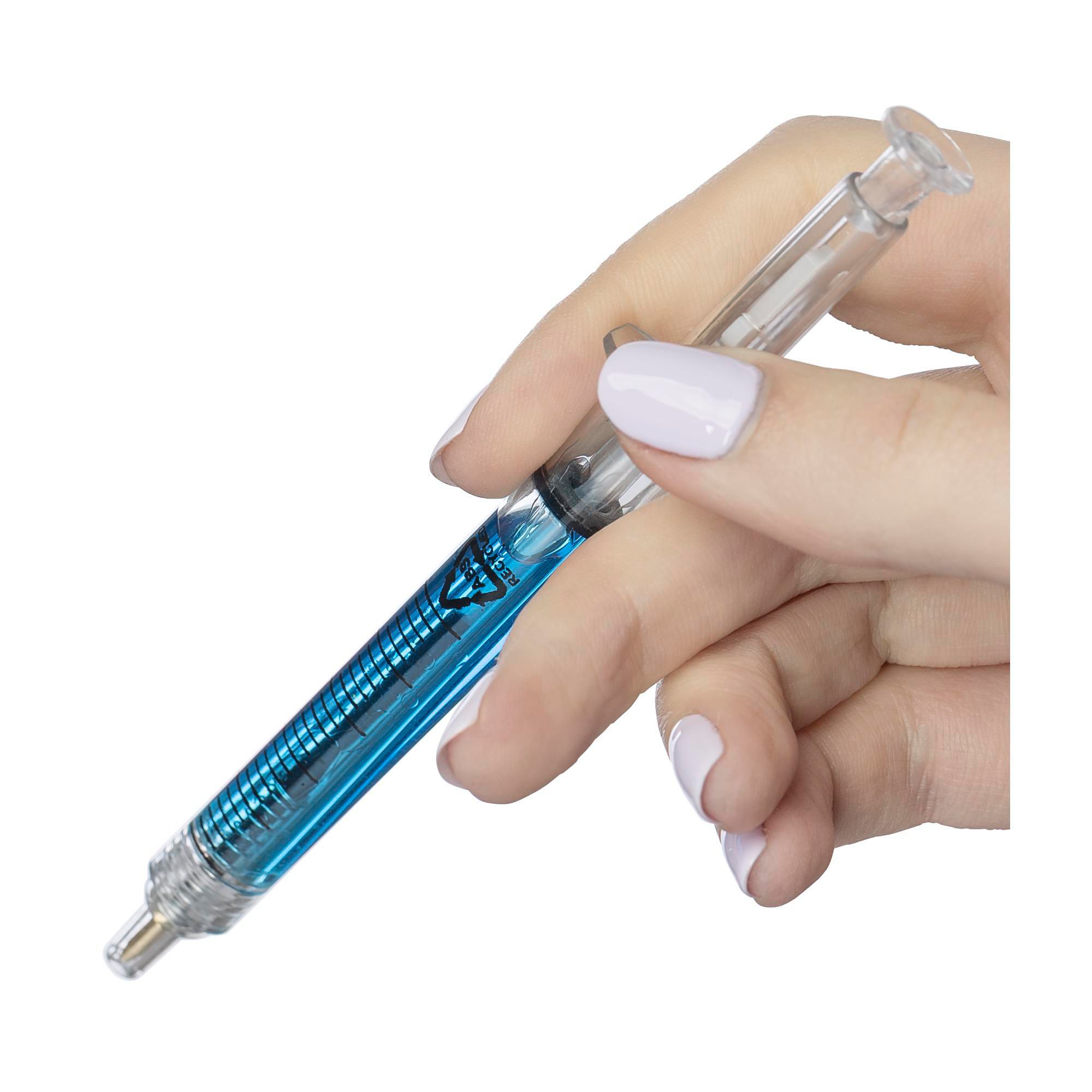 Vue 7 de Stylo Dr. David | Plastique recyclé | Forme seringue