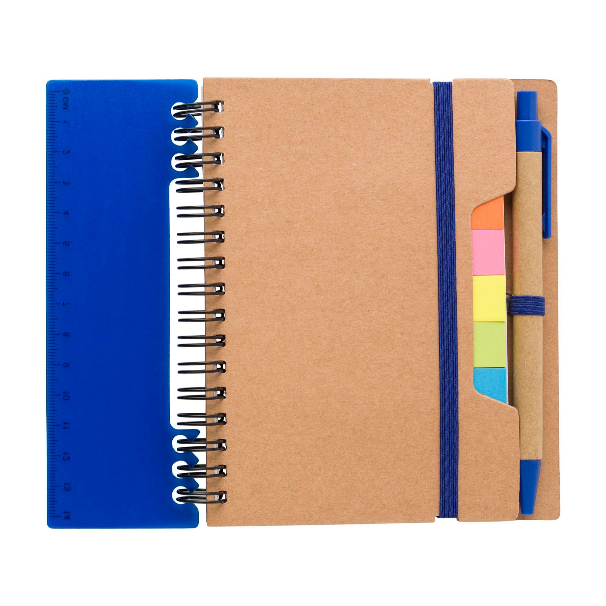 Vue 2 de Carnet de notes Stella | Papier recyclé | Ligné