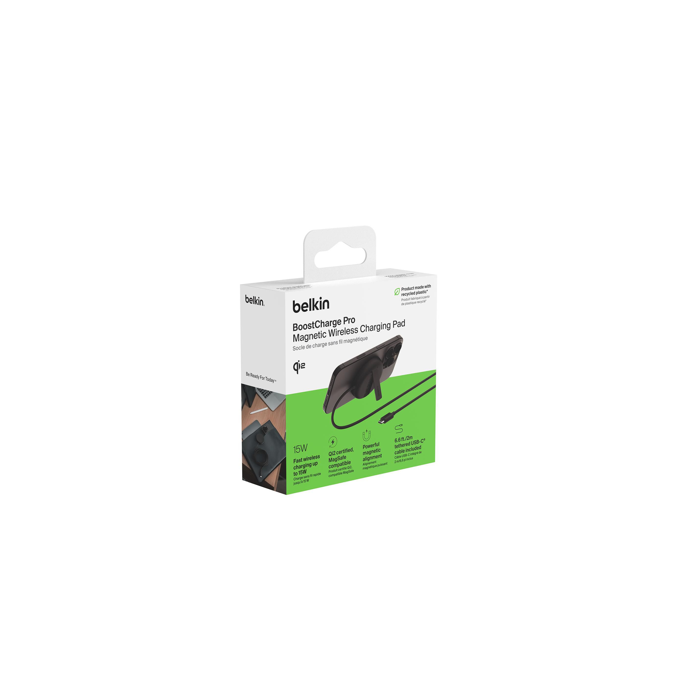 Vue 17 de Belkin Boost Charge Qi2 15w Magnetic Pad