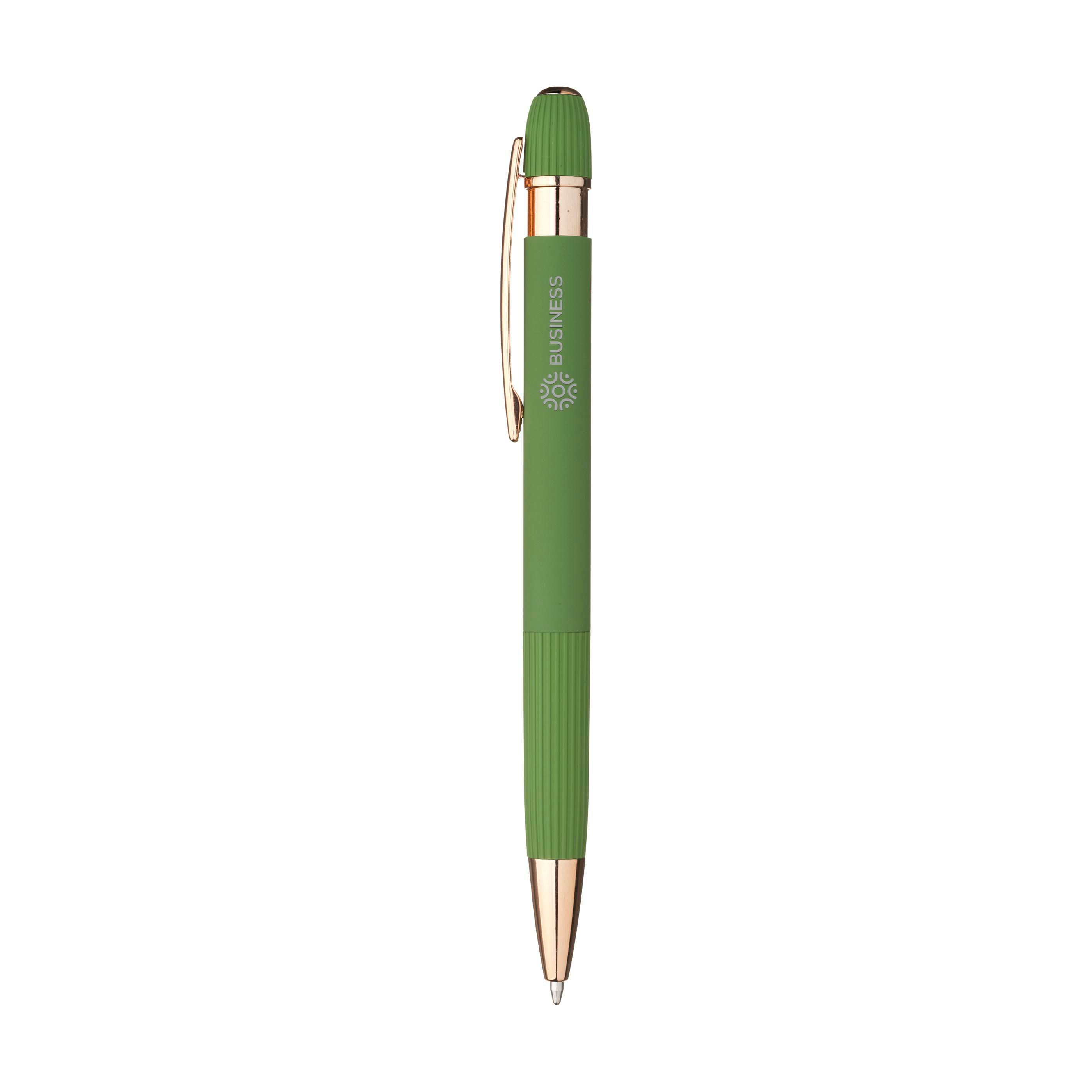 Vue 4 de Lunox RCS Recycled Alu Soft Touch stylo