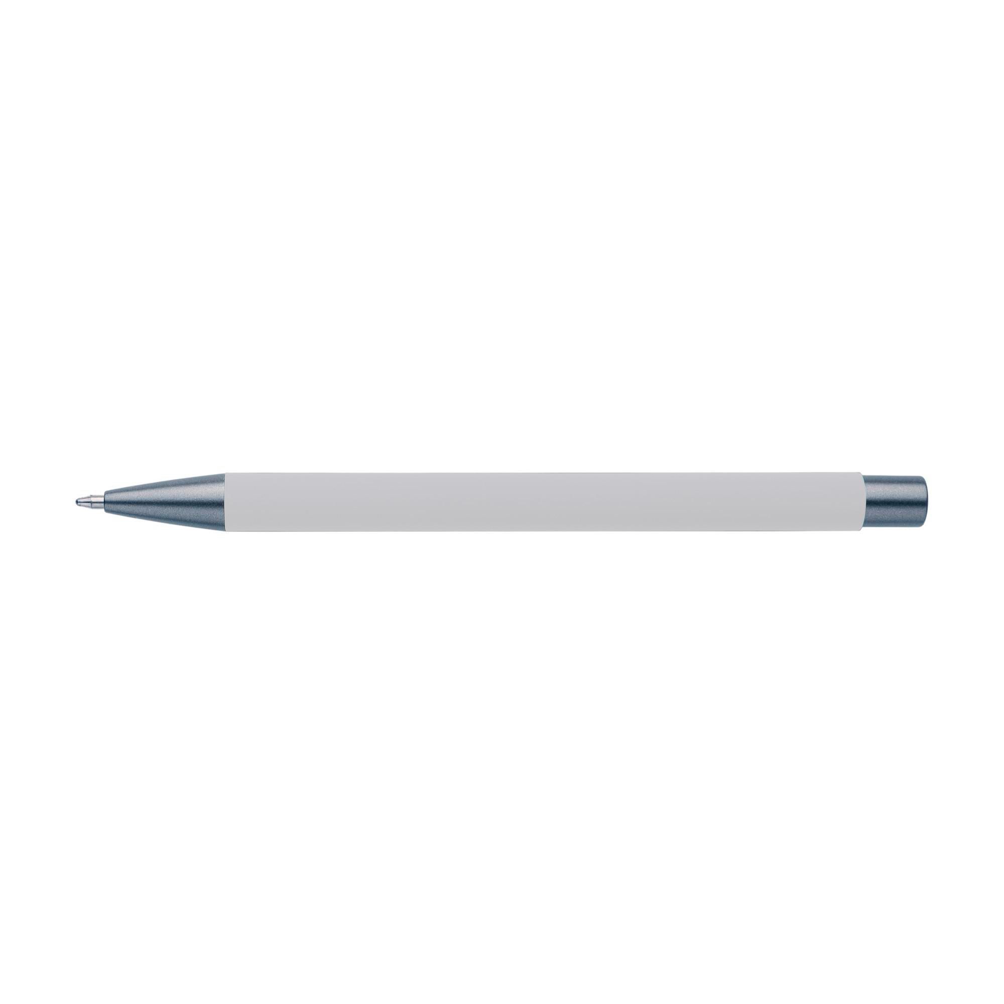 Vue 4 de Stylo bille Emmett | Recyclé | Finition caoutchoutée