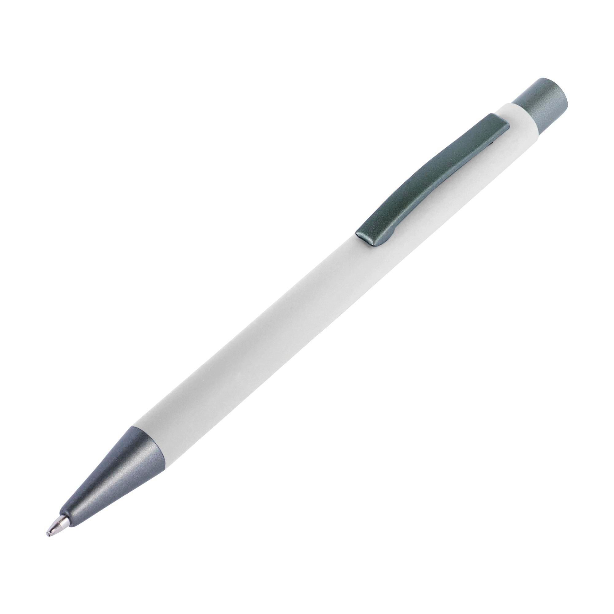 Vue 5 de Stylo bille Emmett | Recyclé | Finition caoutchoutée