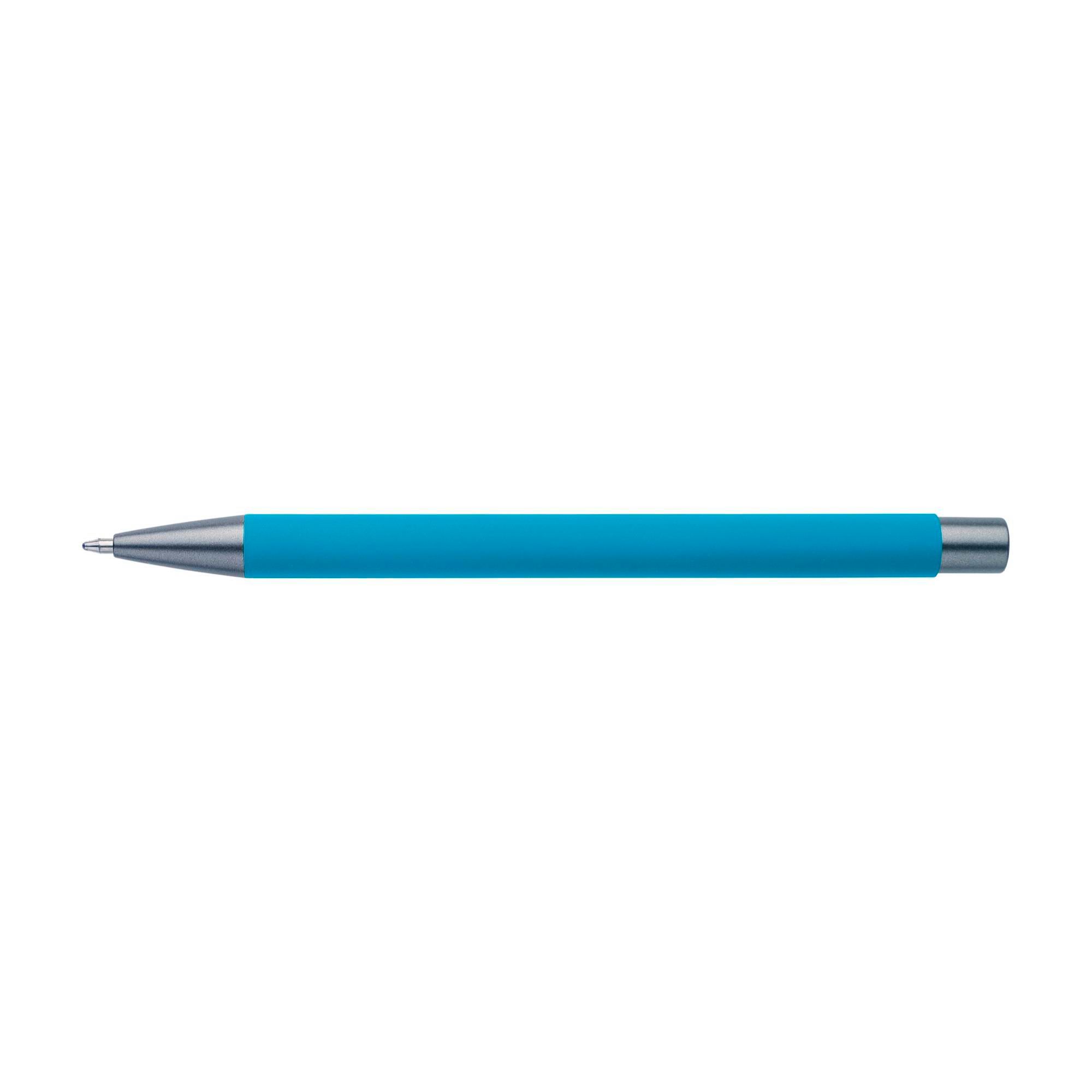 Vue 13 de Stylo bille Emmett | Recyclé | Finition caoutchoutée