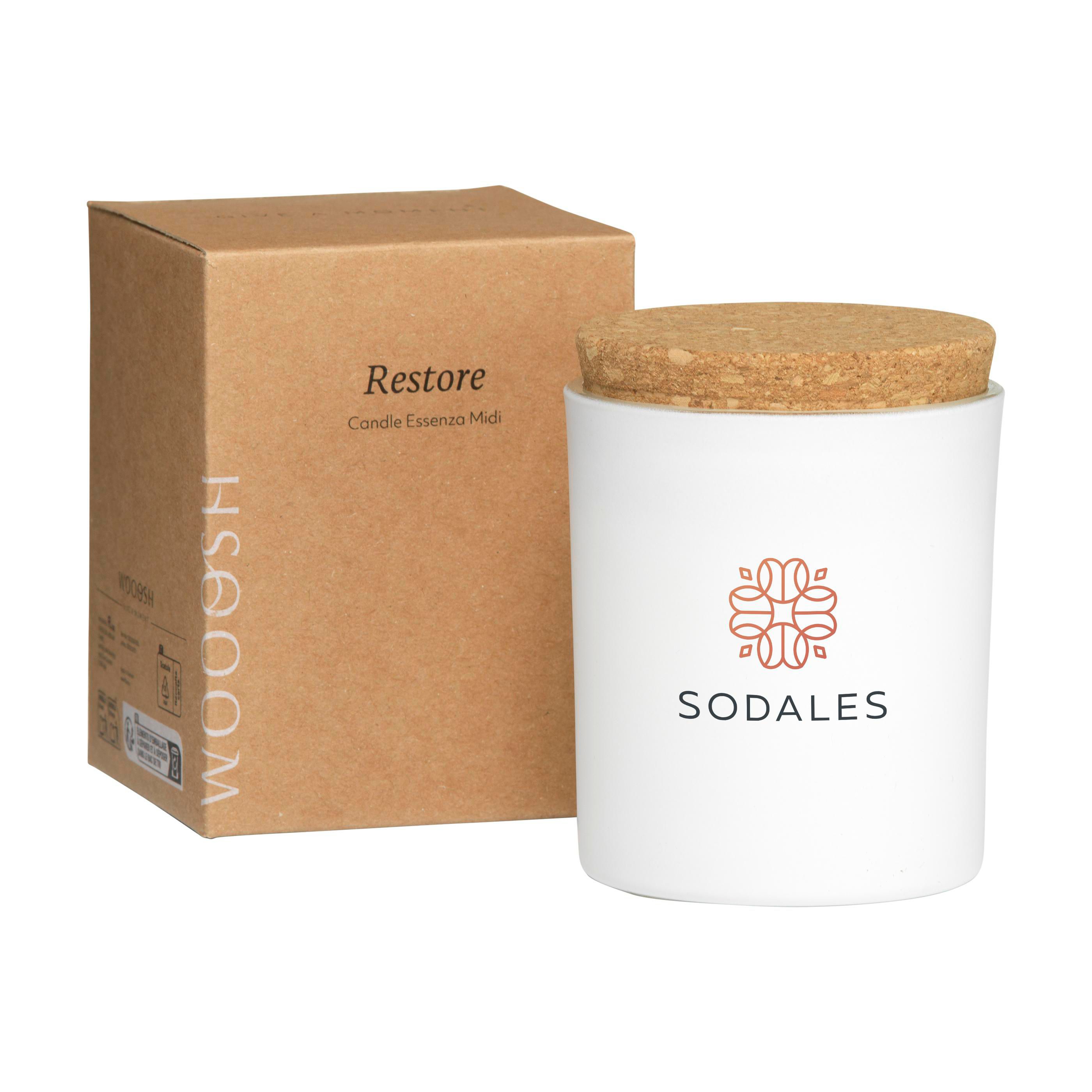 Vue 3 de Wooosh Candle Essenza Midi bougie parfumée