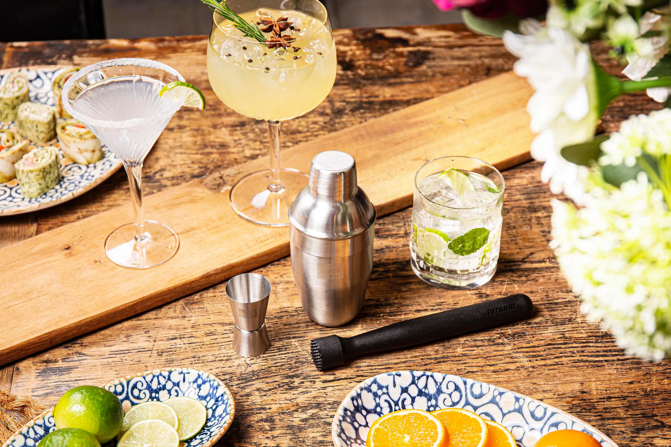 Vue 7 de Cocktailset Bar in a Box Starter set de cocktails
