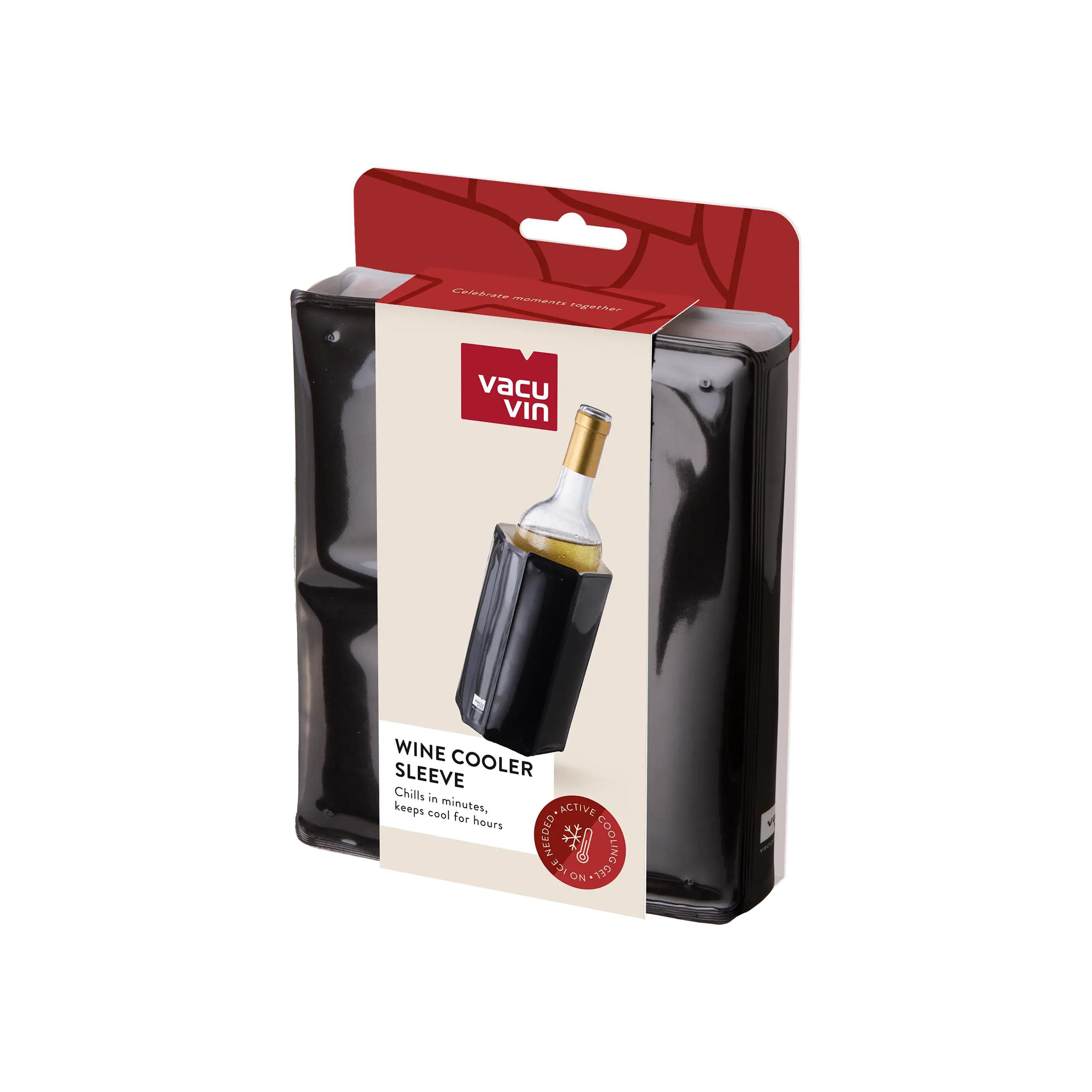 Vue 2 de Wine Cooler Sleeve Black refroidisseur de vin