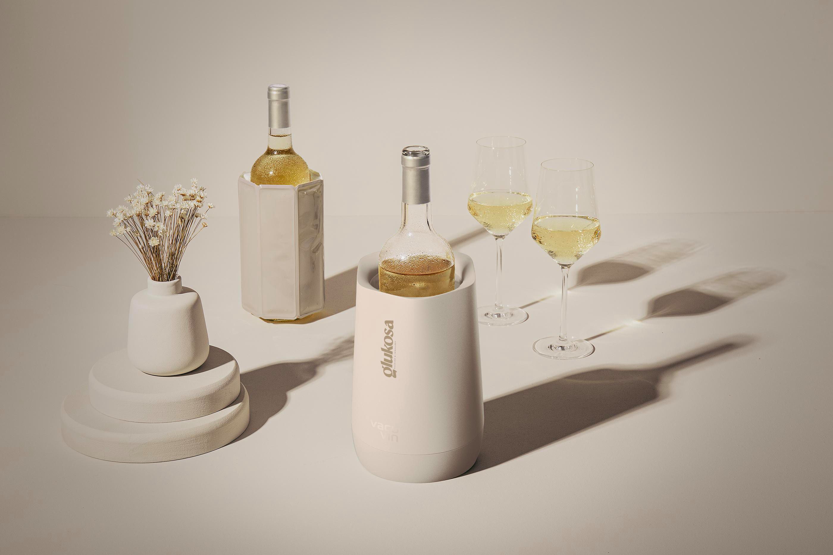 Vue 6 de Wine Cooler Hexo Sand refroidisseur de vin