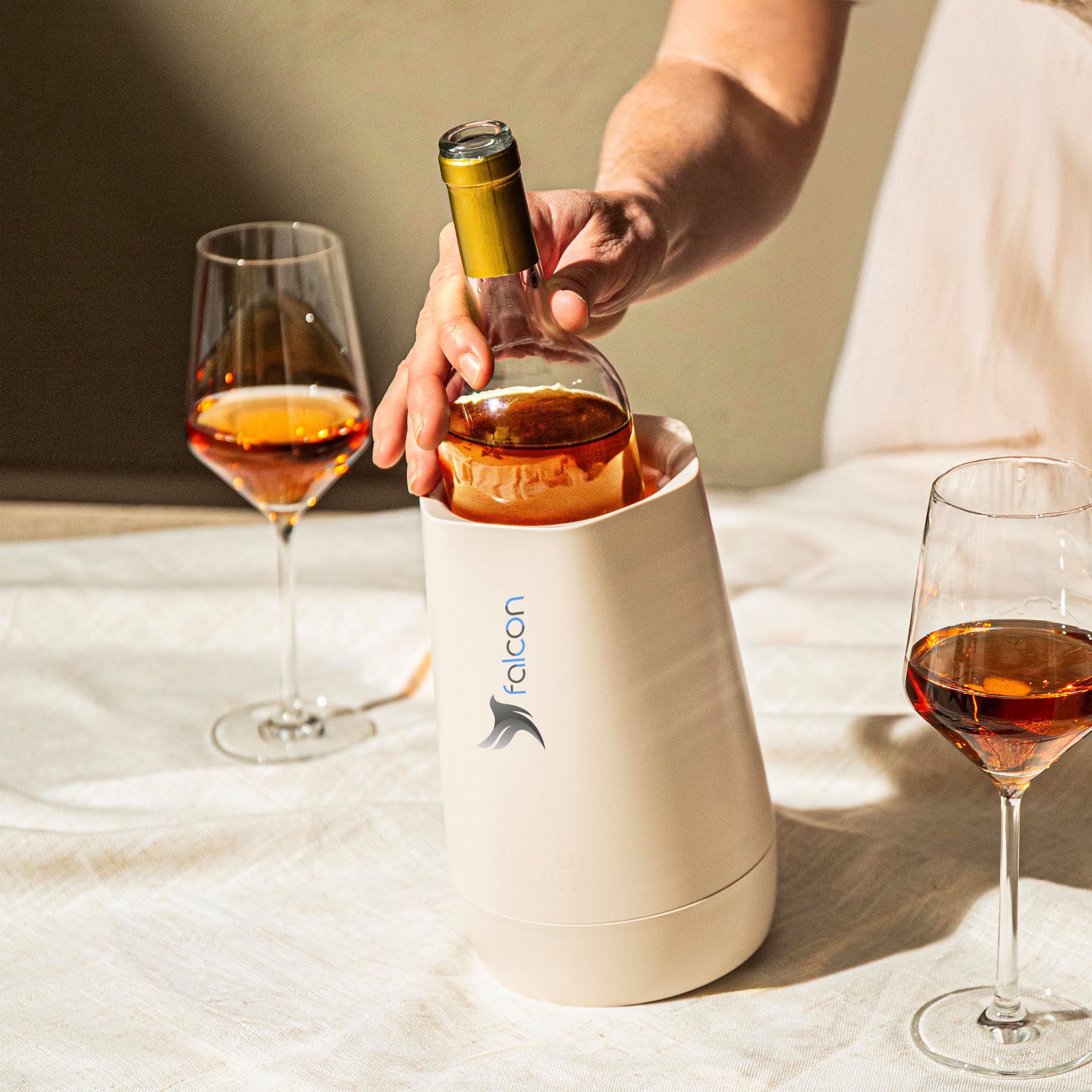 Vue 7 de Wine Cooler Hexo Sand refroidisseur de vin