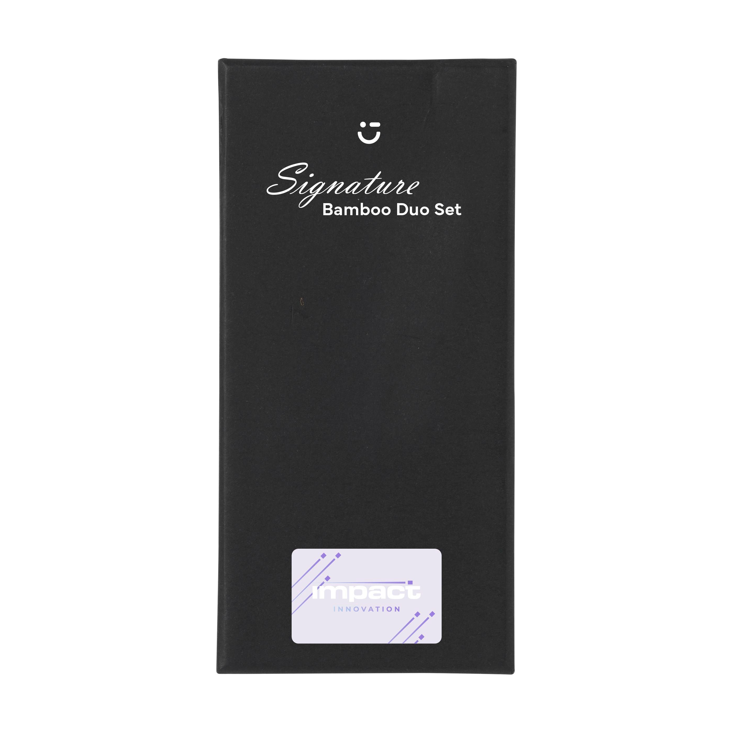 Vue 8 de Signature Bamboo Duo Set