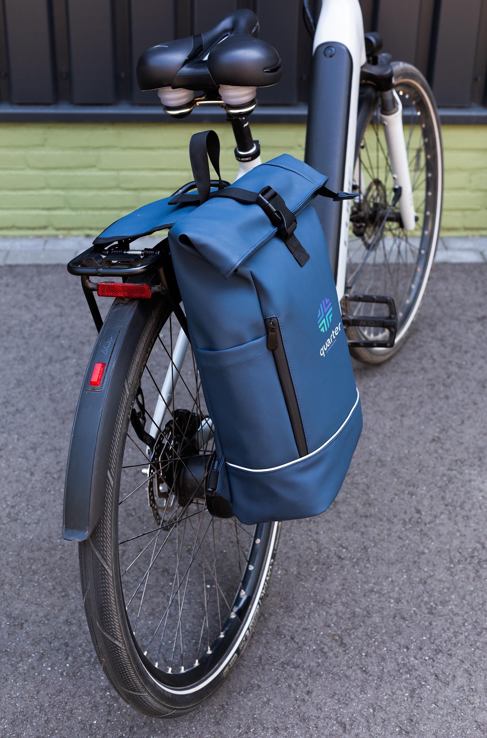 Vue 9 de Lennon GRS Roll-Top Bicycle Backpack sac de vélo