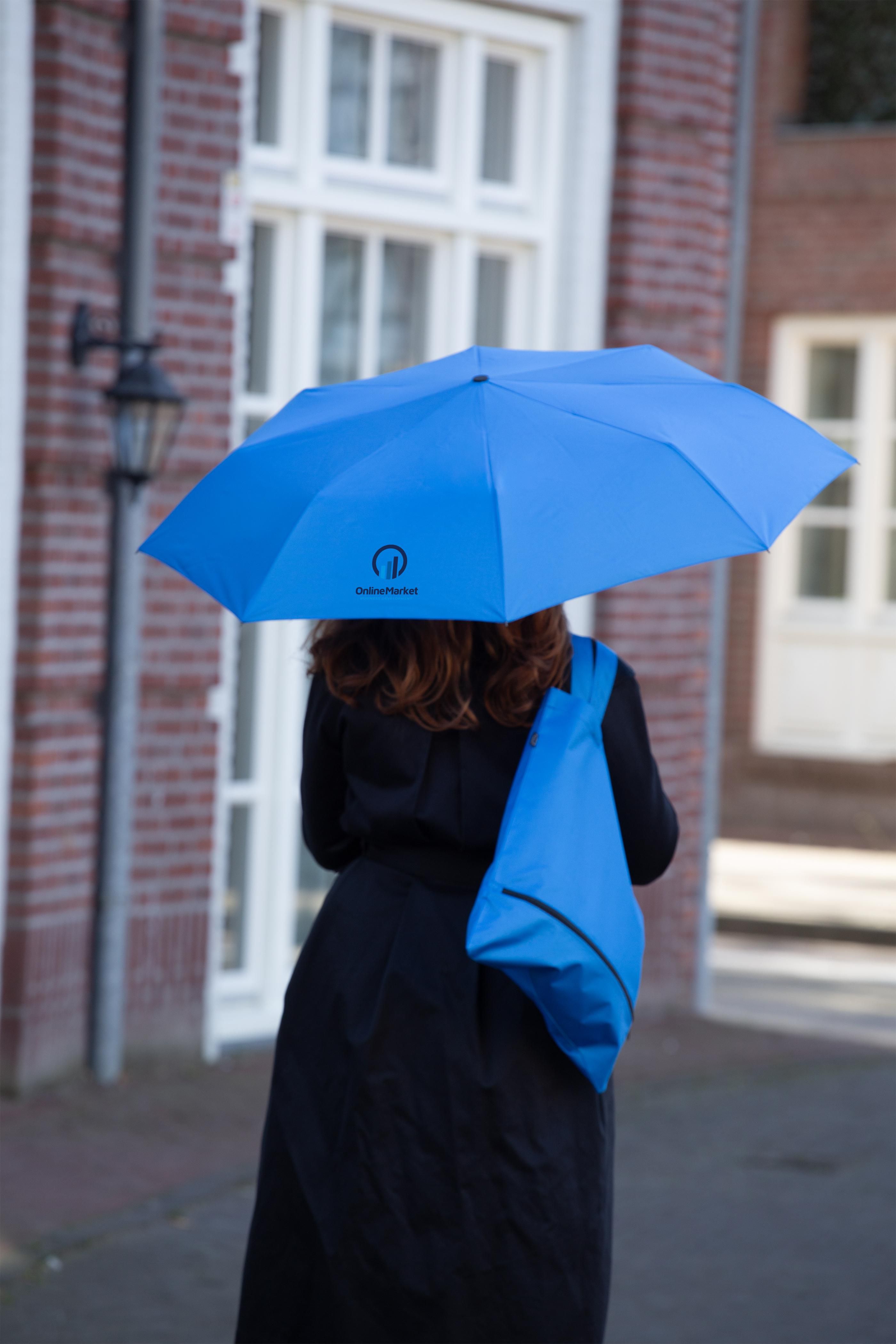 Vue 9 de Nimbro RCS RPET parapluie pliable 21 inch