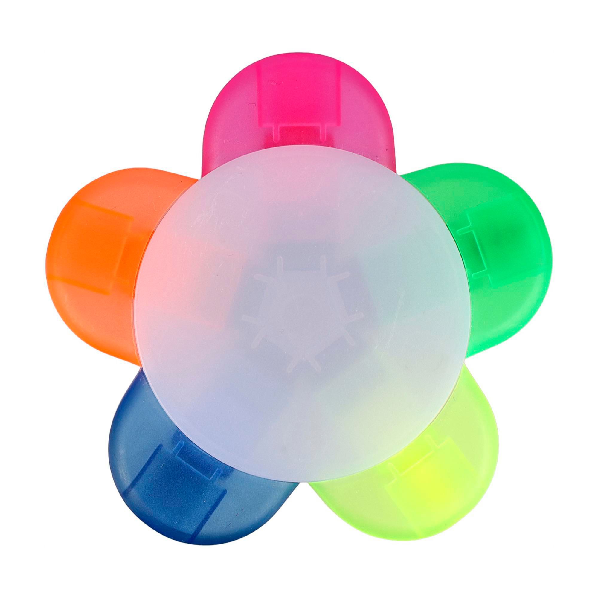 Set de surligneurs Brodie | Plastique | 5 couleurs