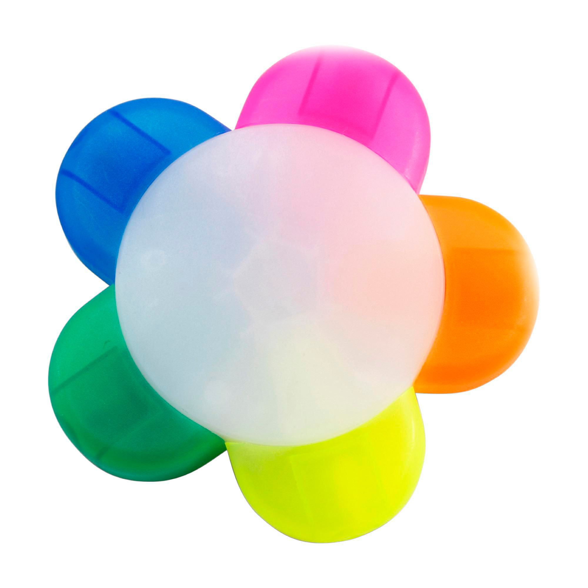 Vue 5 de Set de surligneurs Brodie | Plastique | 5 couleurs