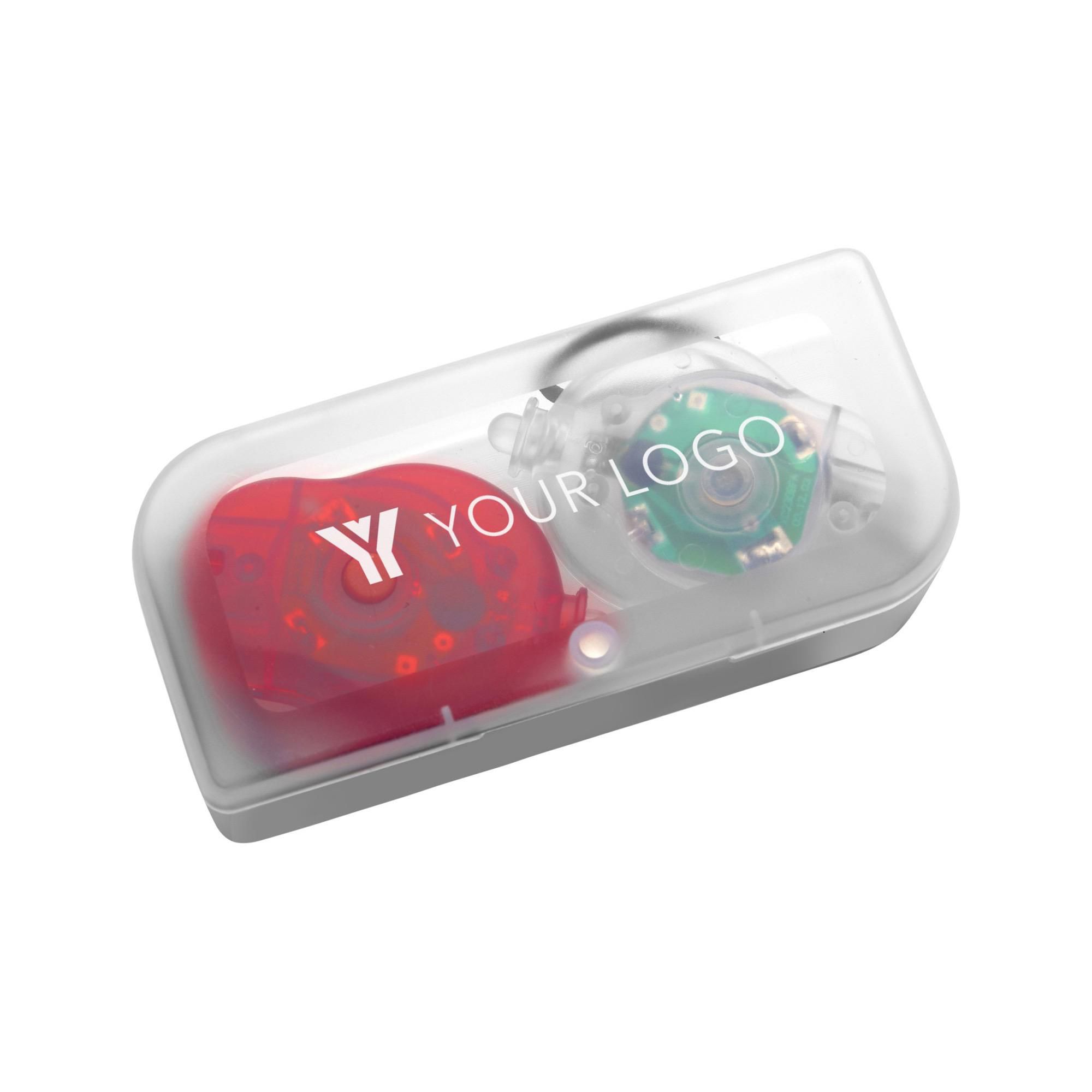 Vue 2 de Set de feux pour vélo Amira | 2 pcs