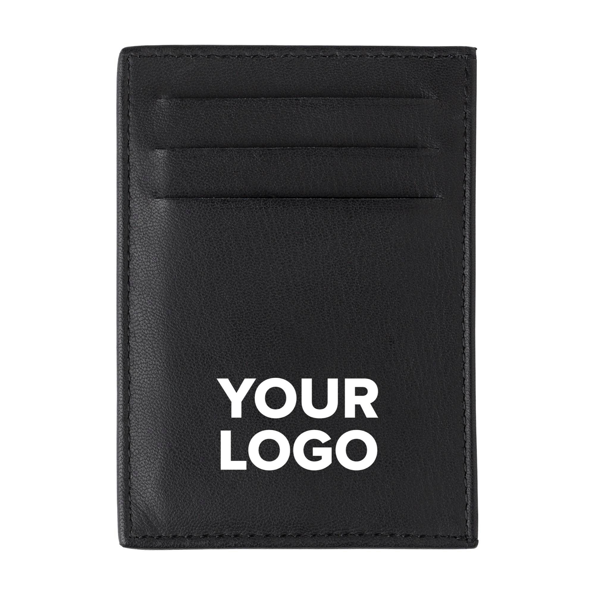 Vue 2 de Porte-cartes Logan | Cuir de chèvre | RFID