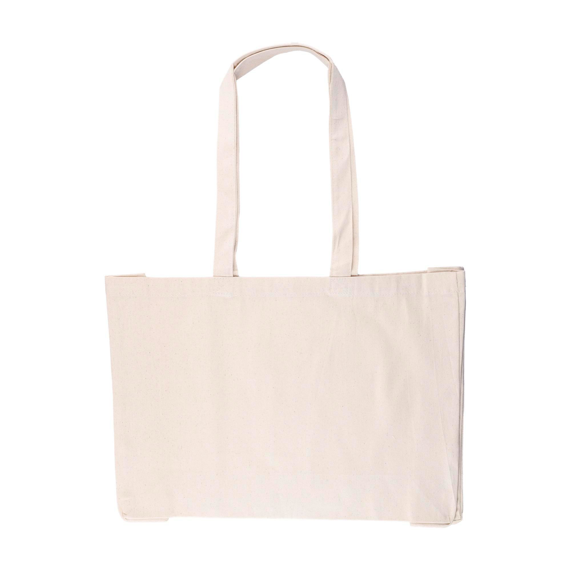 Vue 6 de Sac shopping Imogen | Coton OEKO-TEX | 220 g/m²