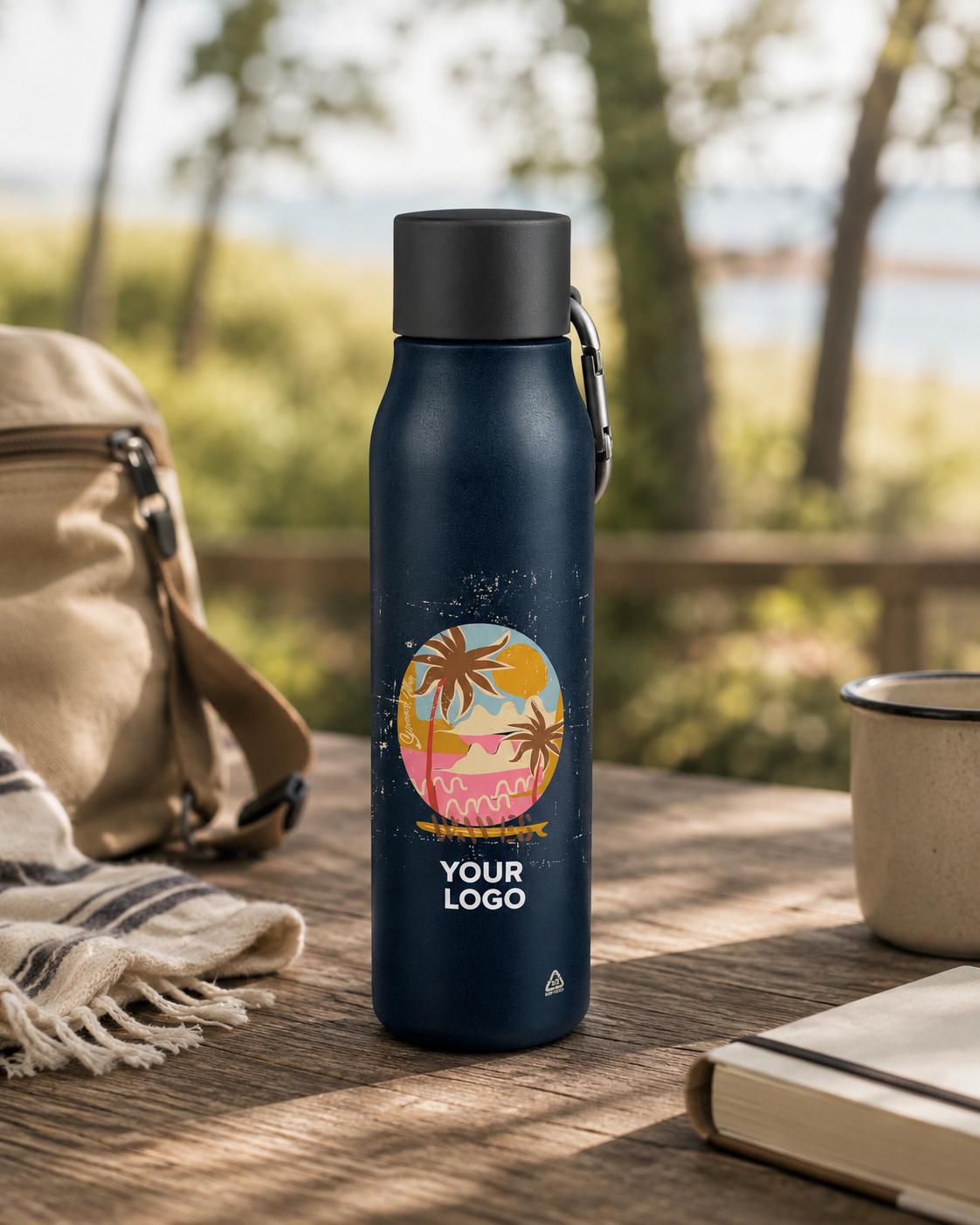 Vue 19 de Gourde Cassian | Recyclé | 600 ml