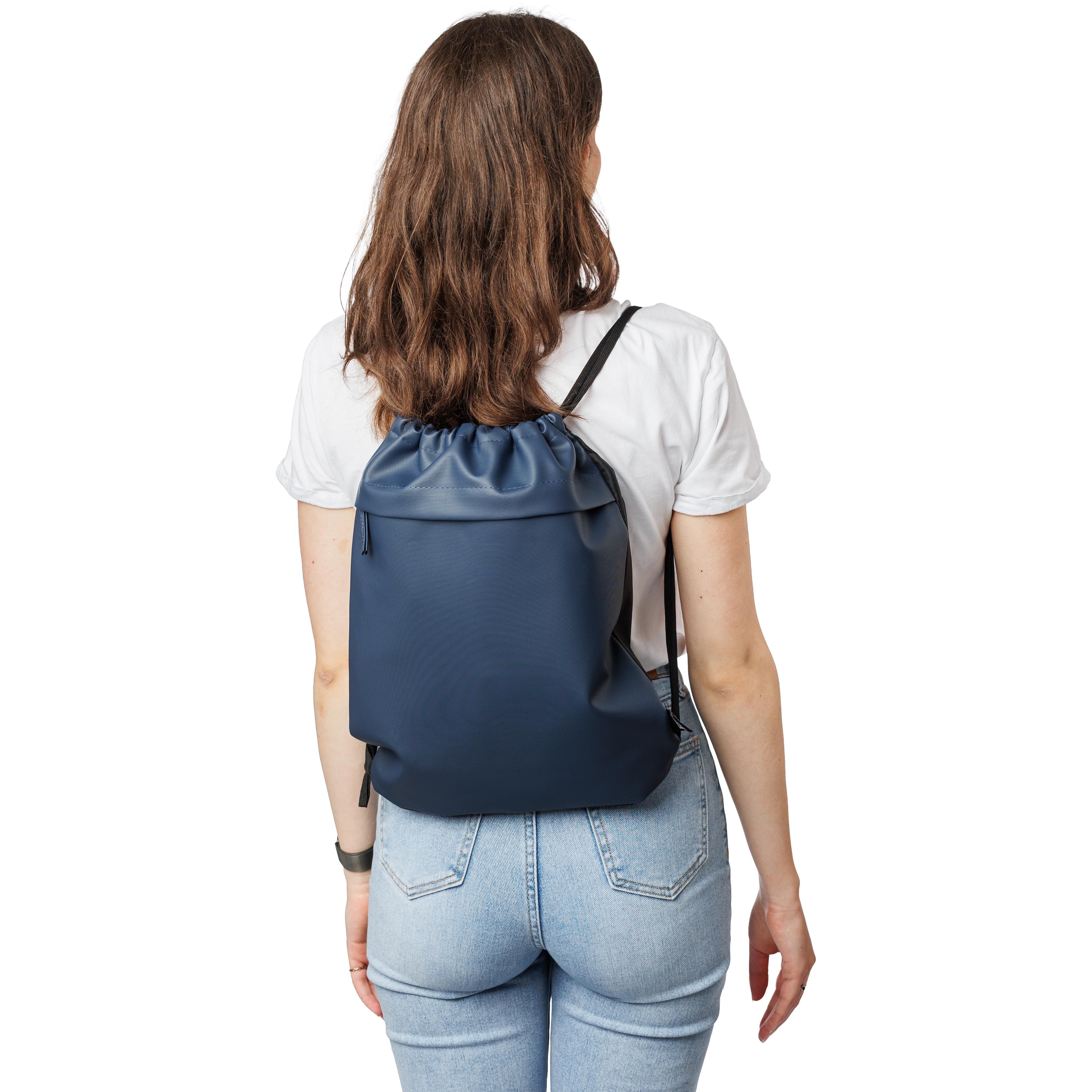 Vue 3 de Sac à cordon Auri | Recyclé | 8 l