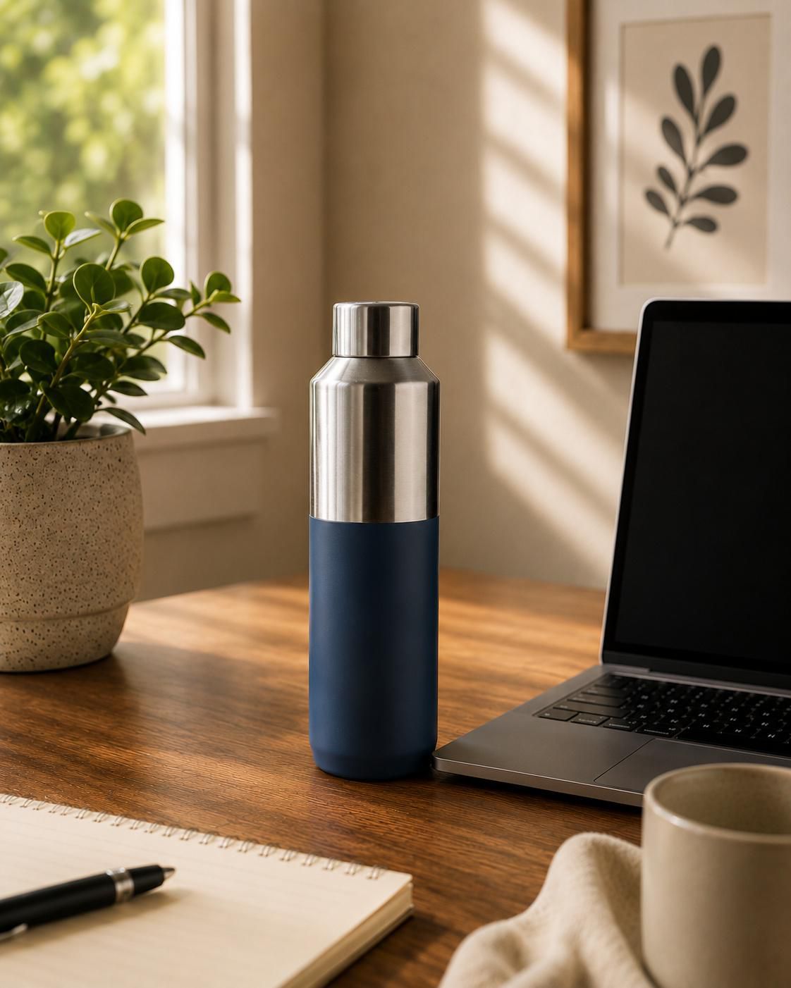 Vue 9 de Bouteille isotherme Esen | Recyclé | 600 ml