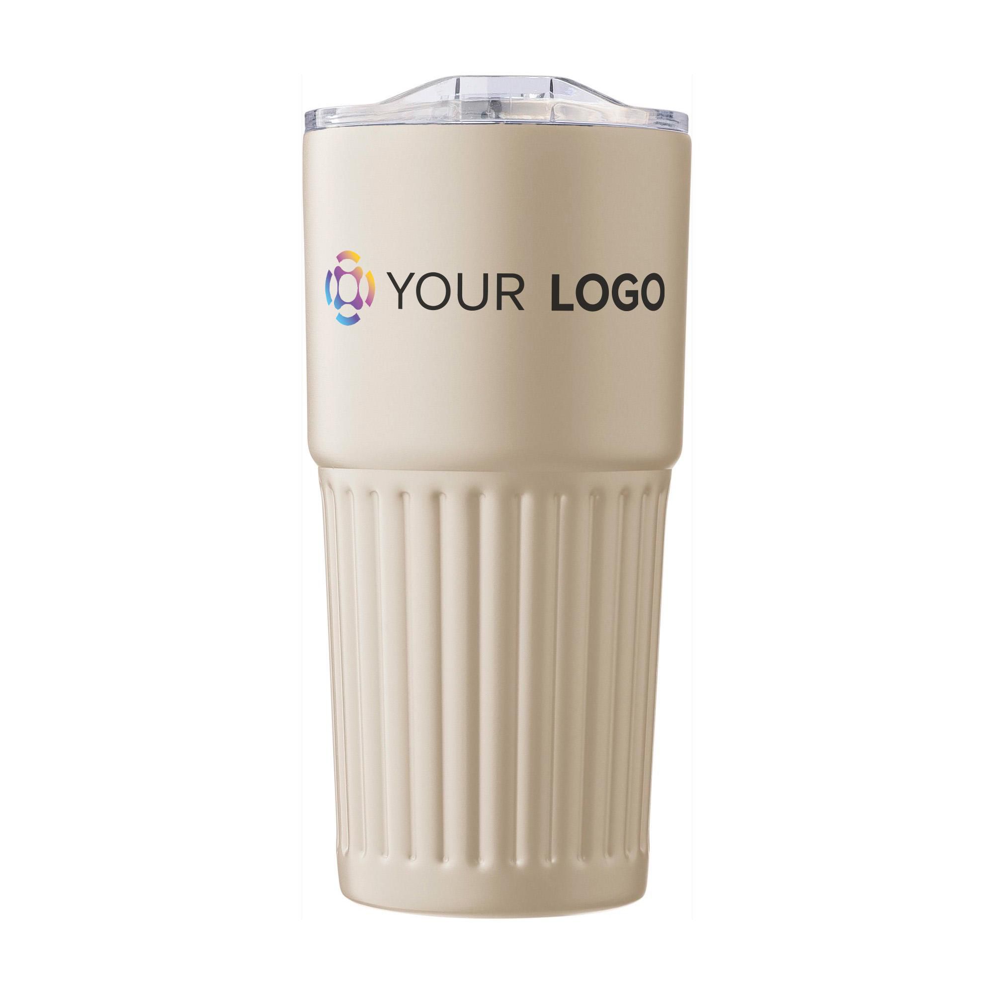 Vue 2 de Mug de voyage Kael | Recyclé | 500 ml
