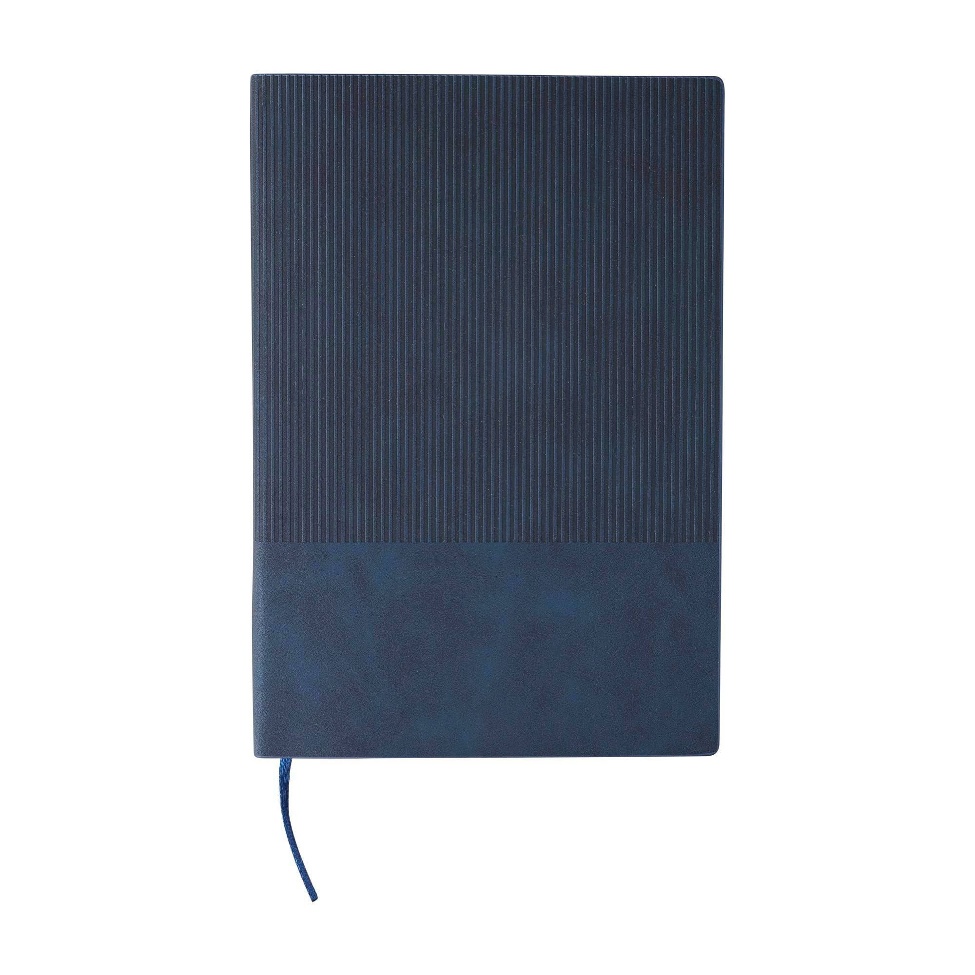 Vue 3 de Set carnet Tarek | Simili-cuir recyclé | A5 | Avec stylo bille