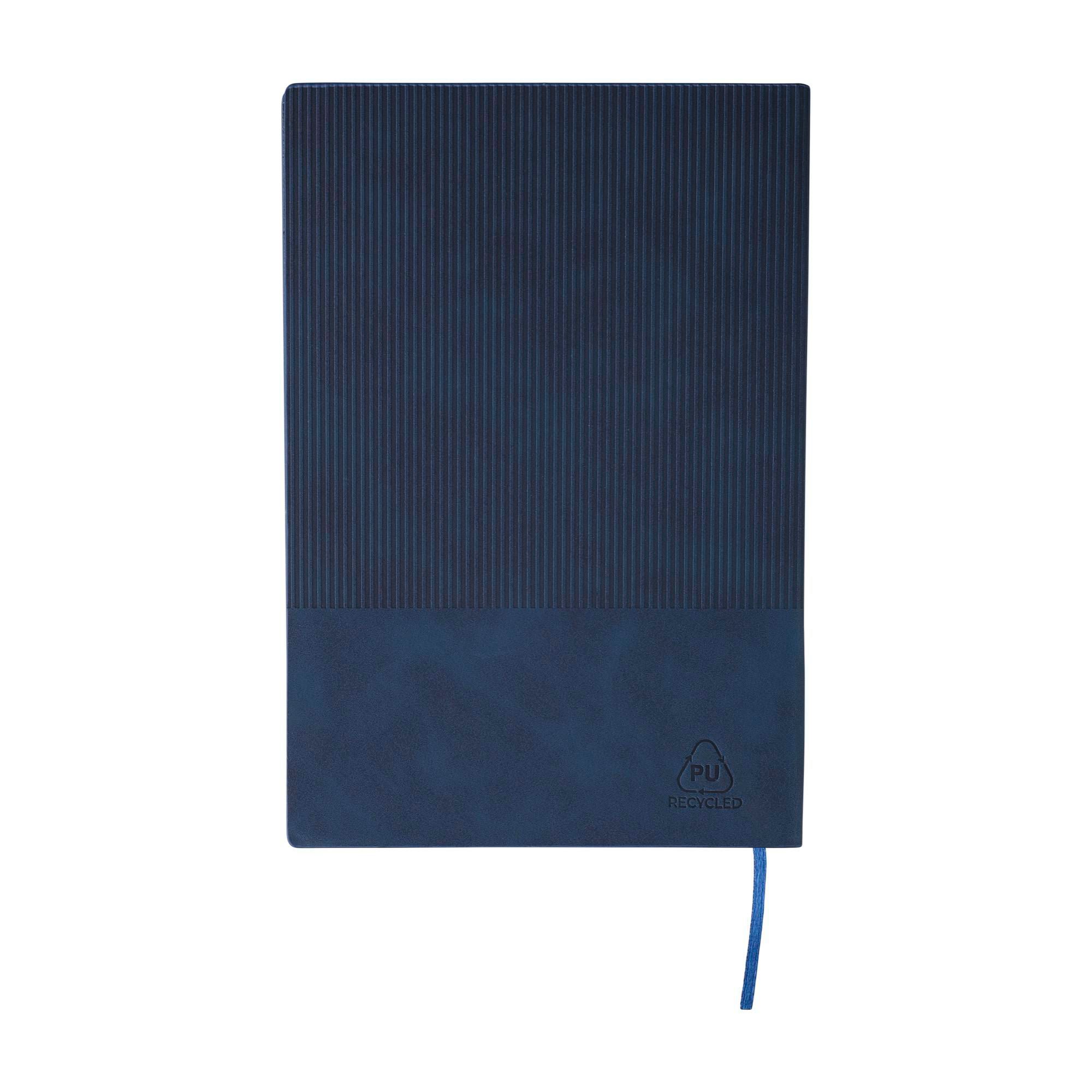 Vue 10 de Set carnet Tarek | Simili-cuir recyclé | A5 | Avec stylo bille