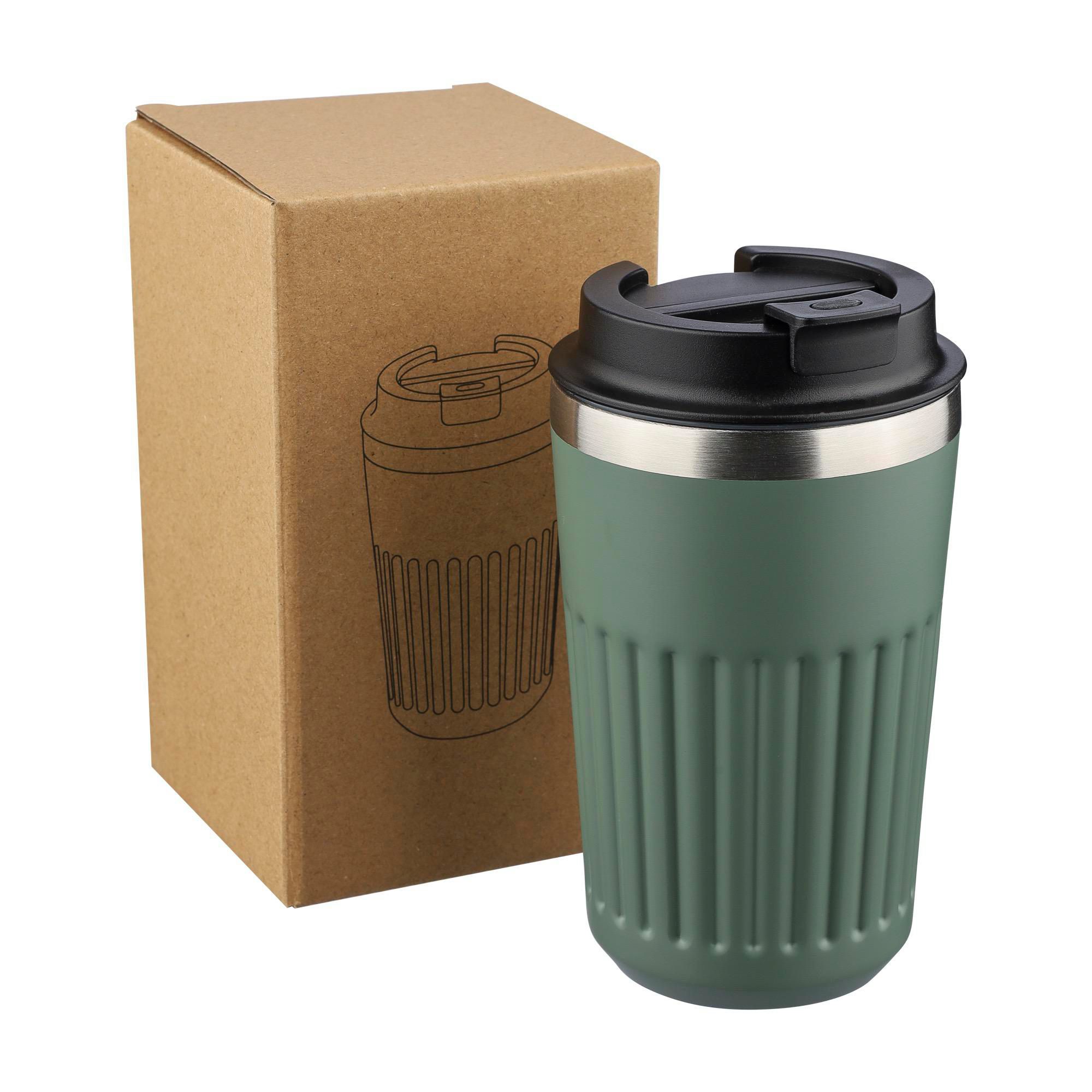 Vue 12 de Mug de voyage Chiara | Recyclé | 400 ml