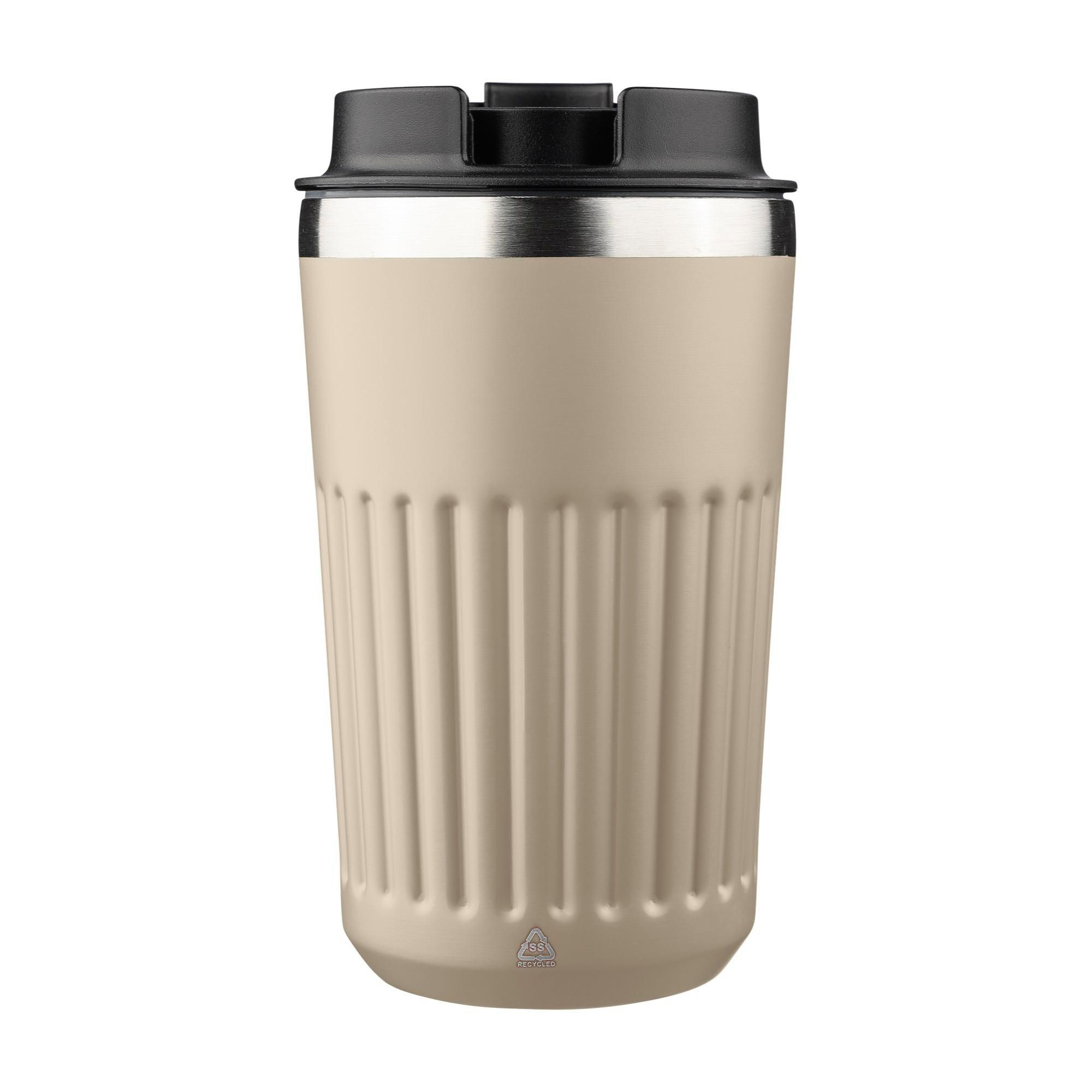 Vue 2 de Mug de voyage Chiara | Recyclé | 400 ml