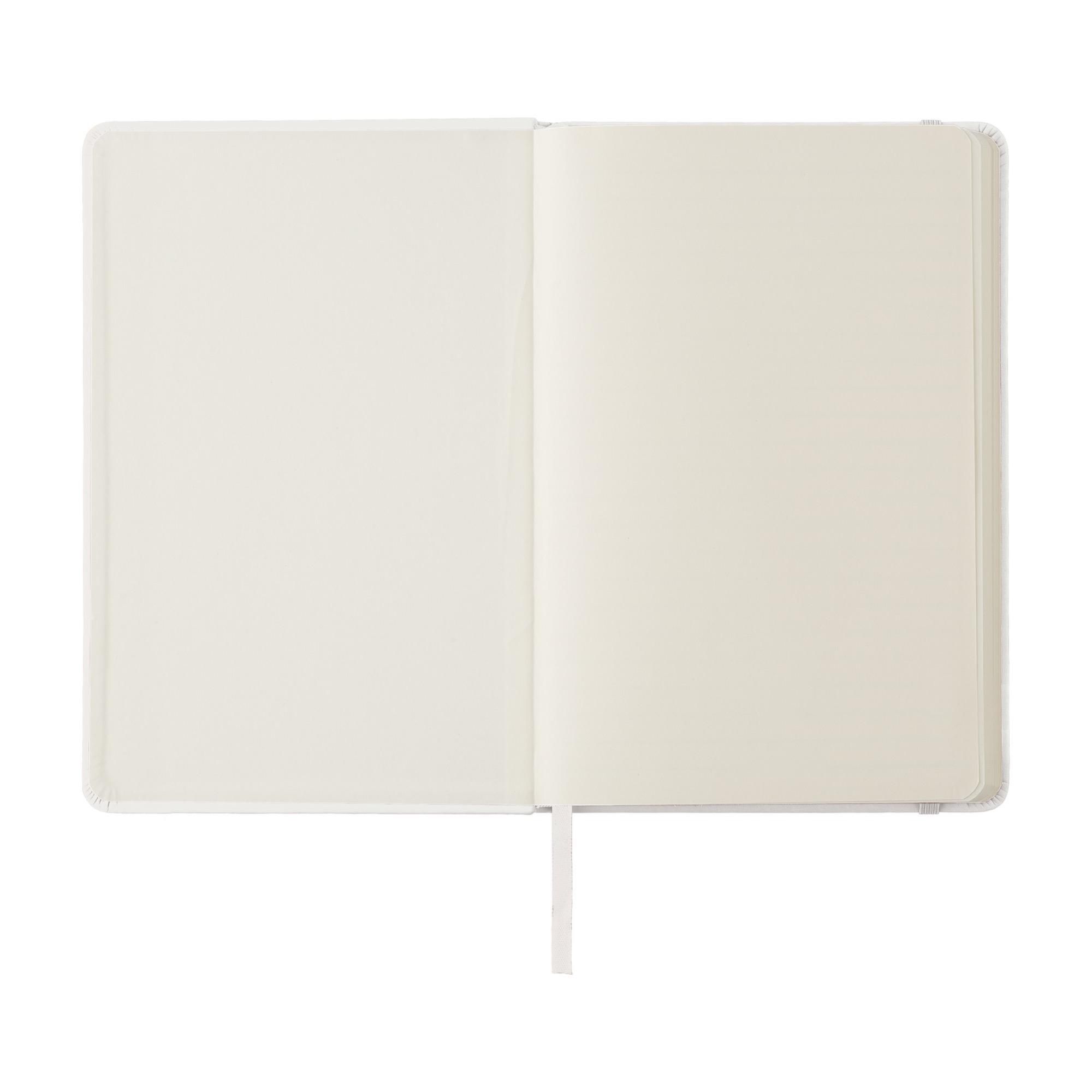 Vue 3 de Carnet de notes Eva | PU recyclé | A5 | Ligné