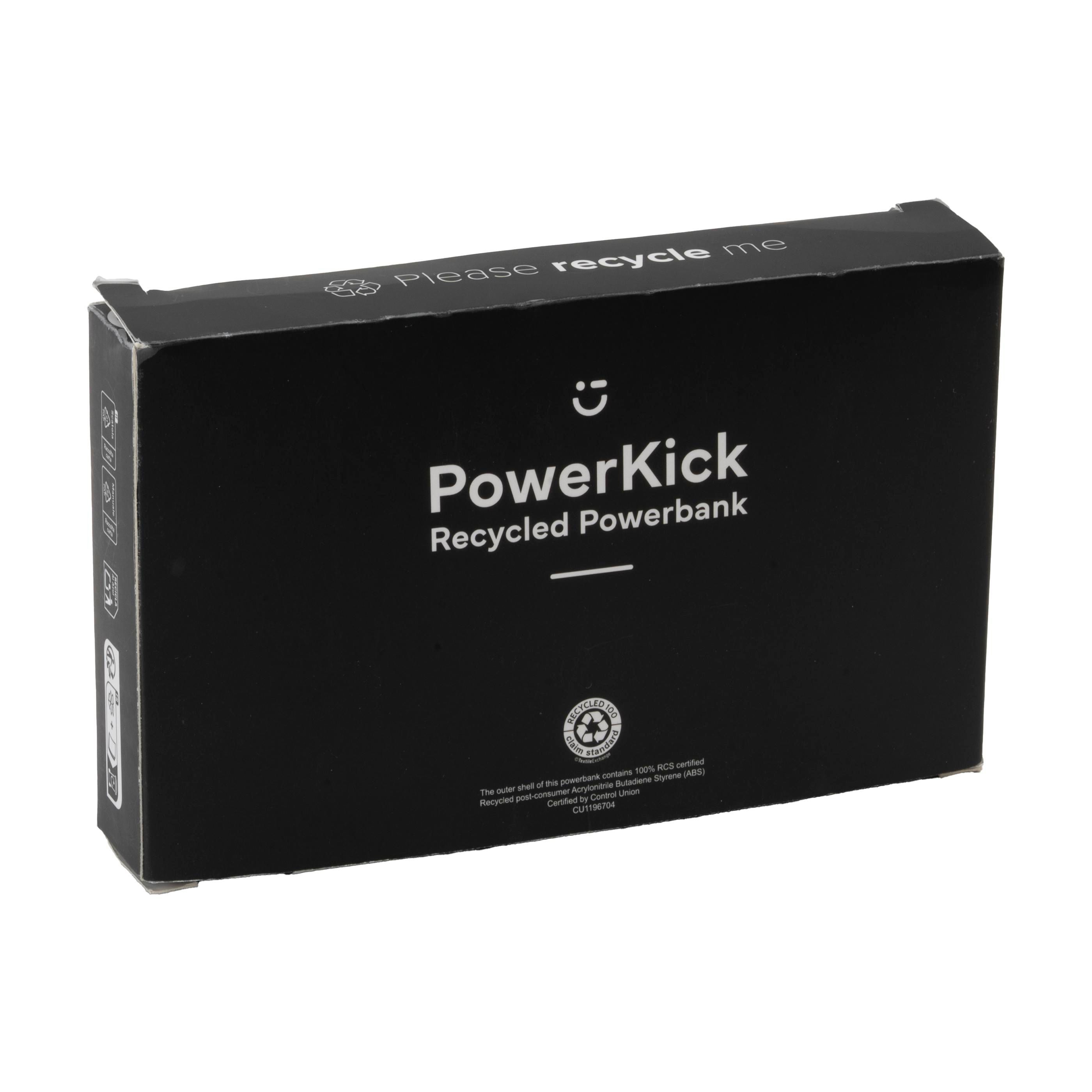 Vue 4 de PowerKick 10000 RCS Recycled Powerbank chargeur