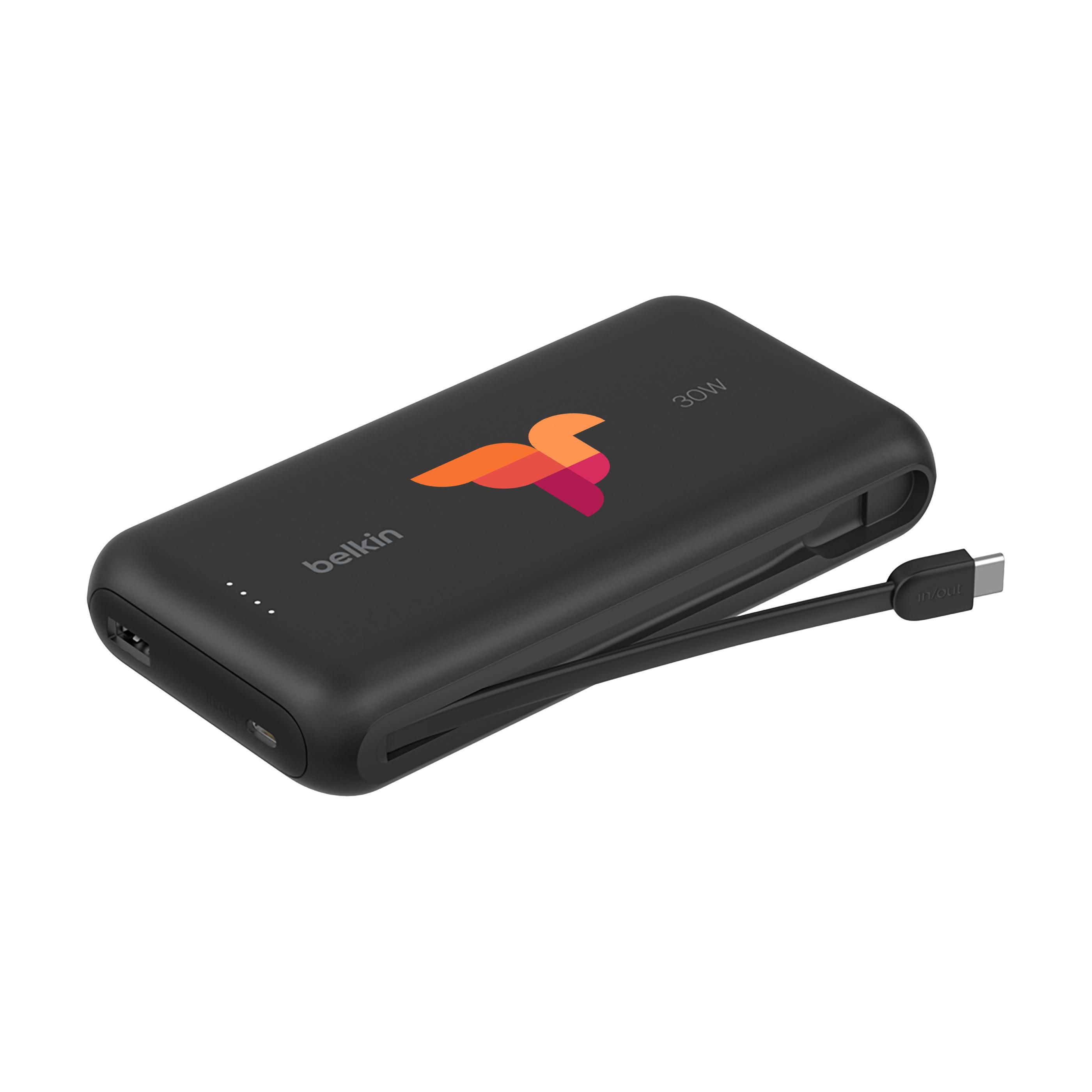 Vue 11 de Belkin BoostCharge Power Bank 20K Câble intégré