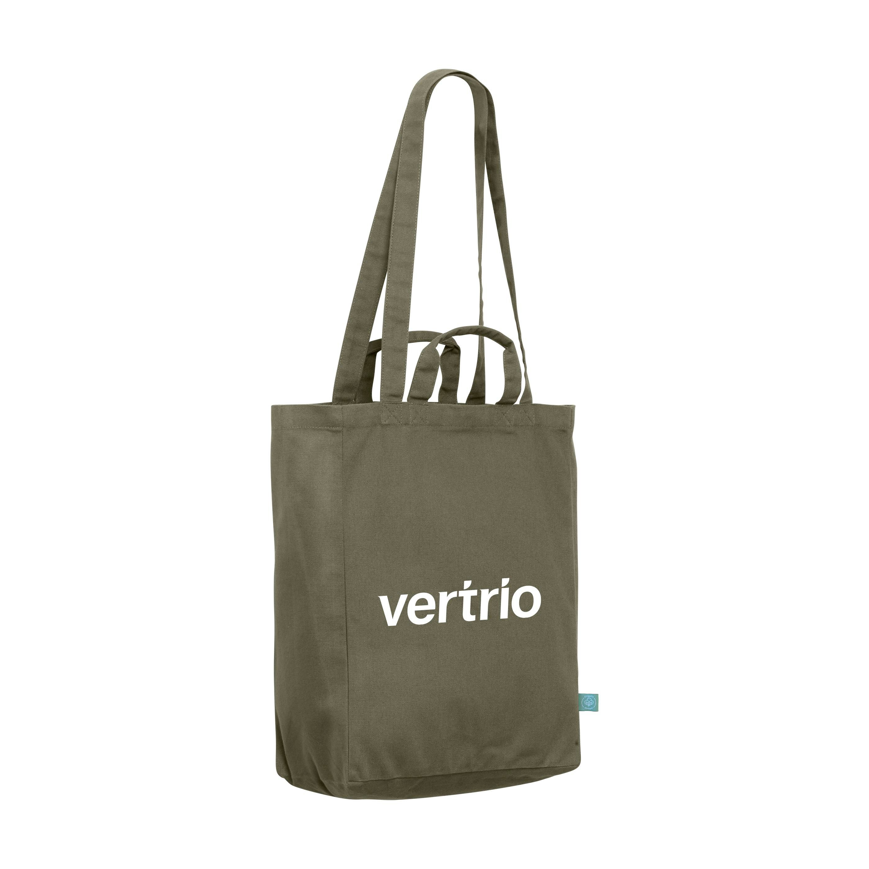Vue 5 de Organic Cotton Canvas Tote Bag Colour (280 g/m²) sac