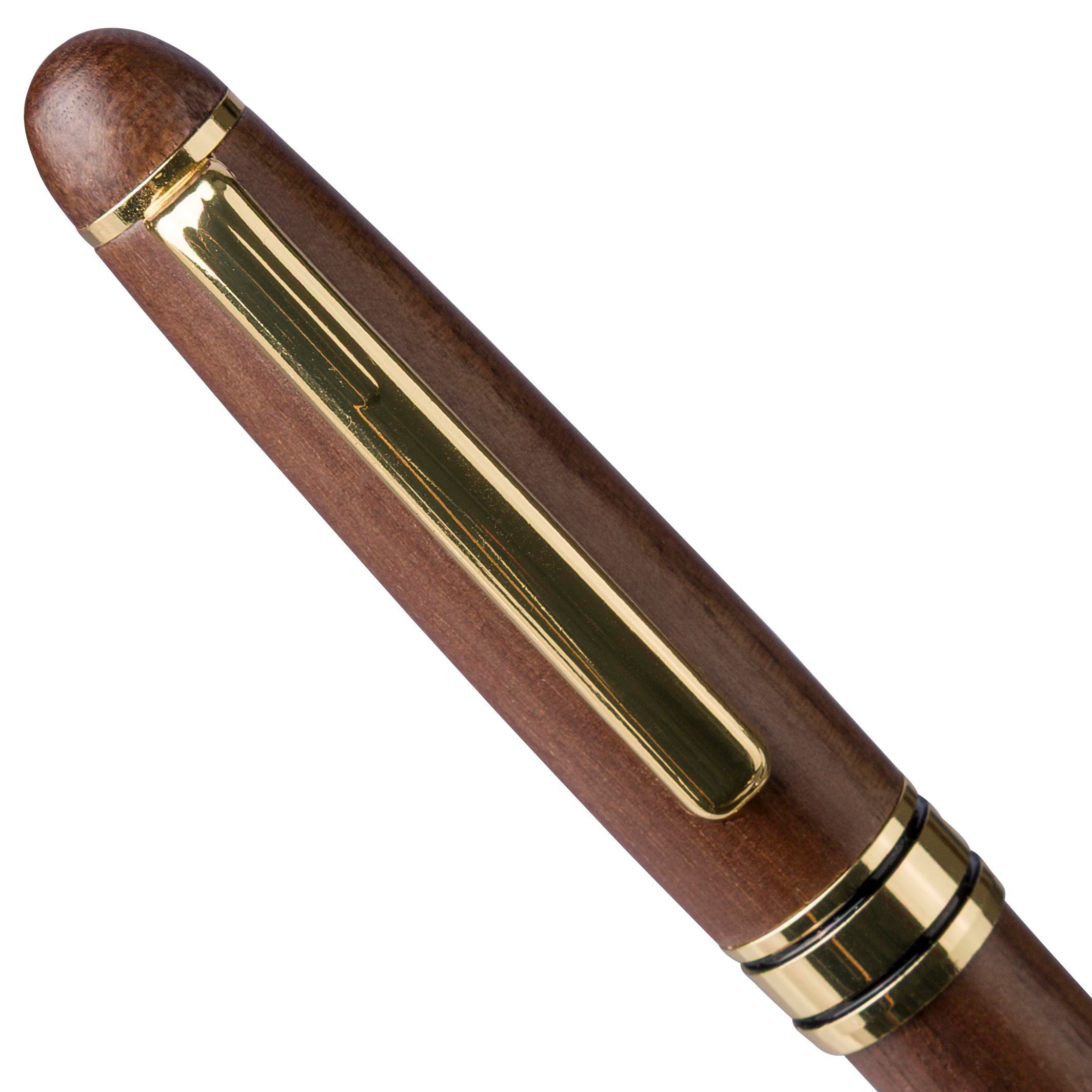 Vue 13 de Stylo bille Noa | Bois de noyer | Rotatif