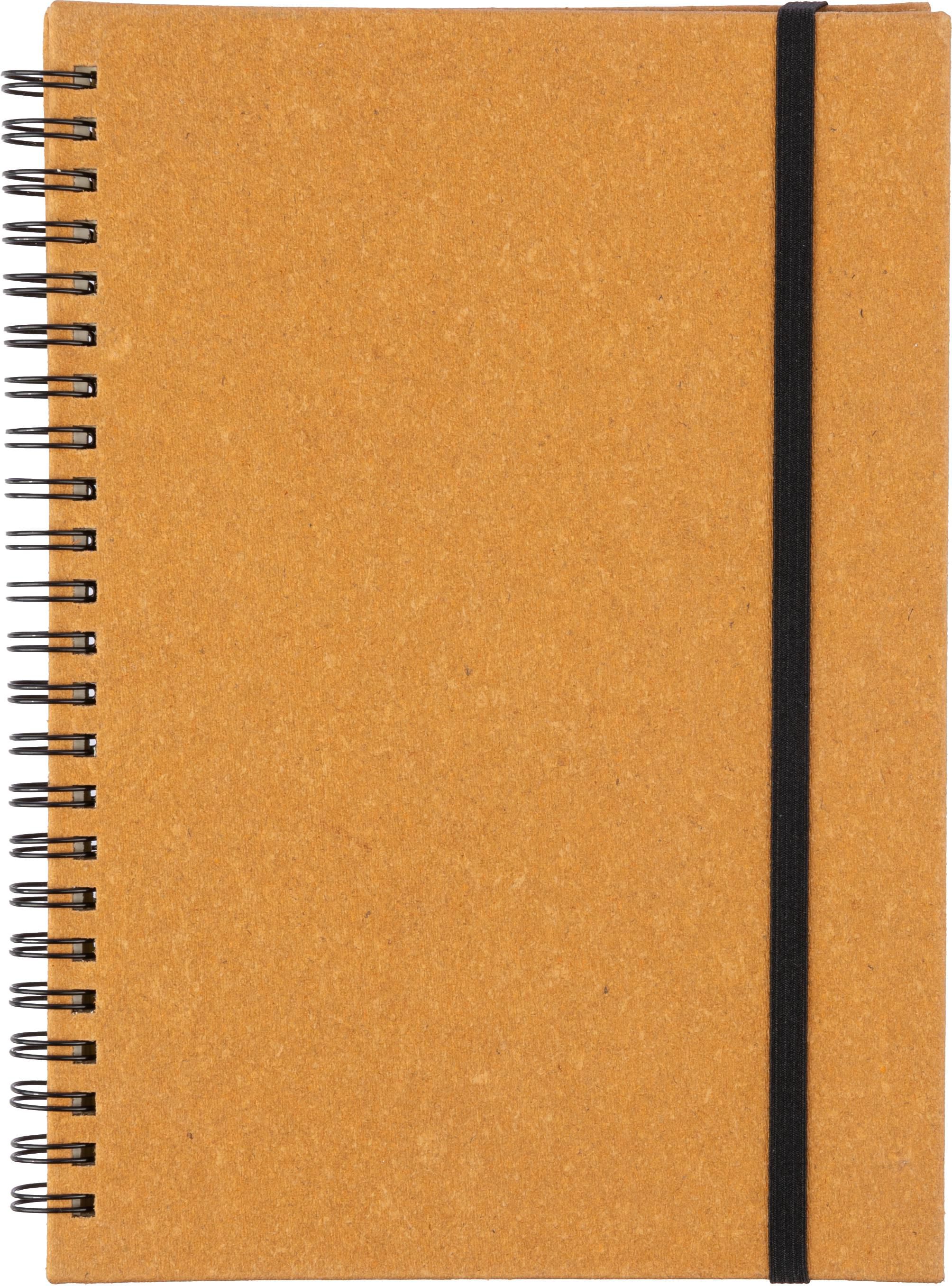 Carnet Egon | Cuir recyclé | A5 | Ligné