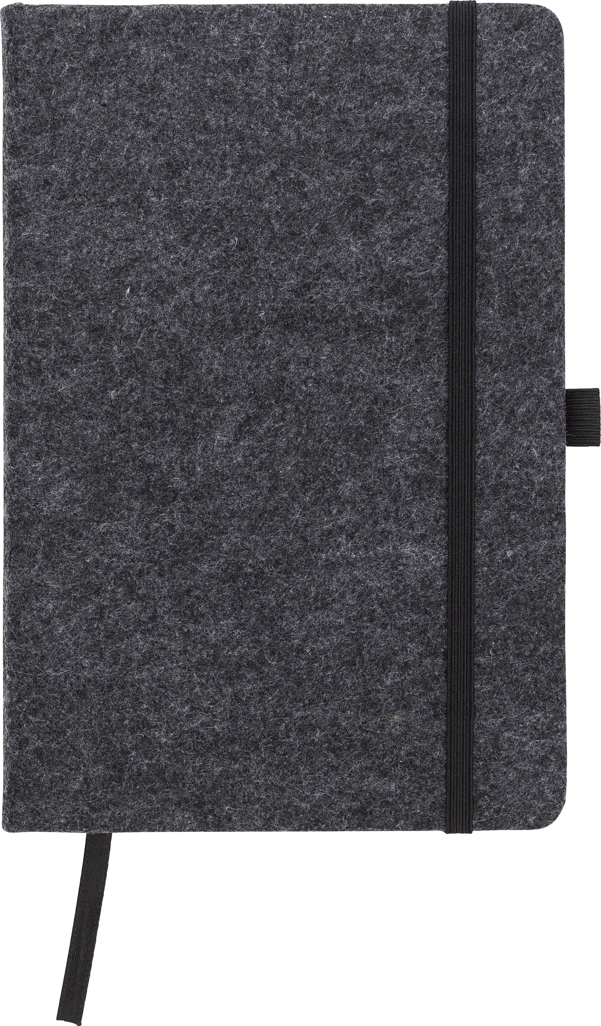 Carnet Harper | Feutre recyclé | A5 | Ligné