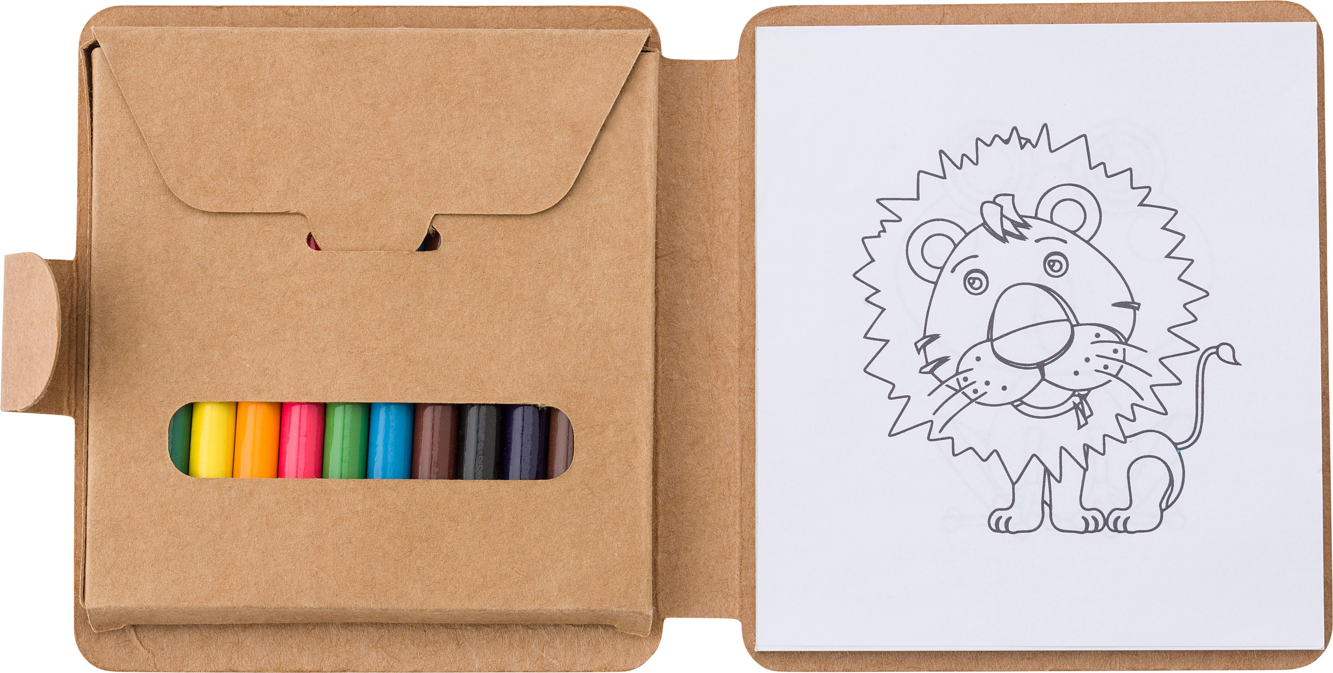 Vue 7 de Set de coloriage Marlon | 12 pièces
