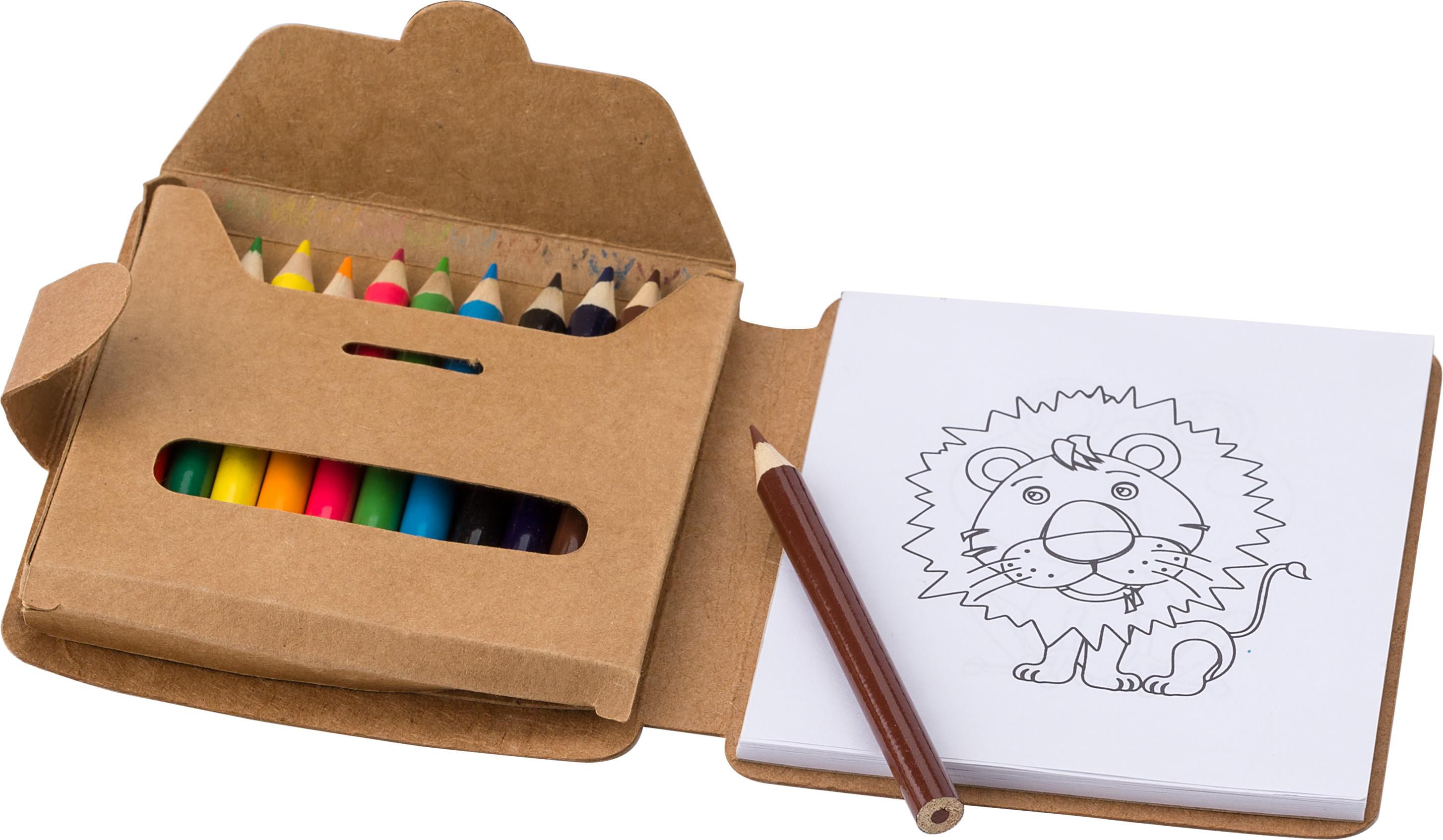 Vue 6 de Set de coloriage Marlon | 12 pièces