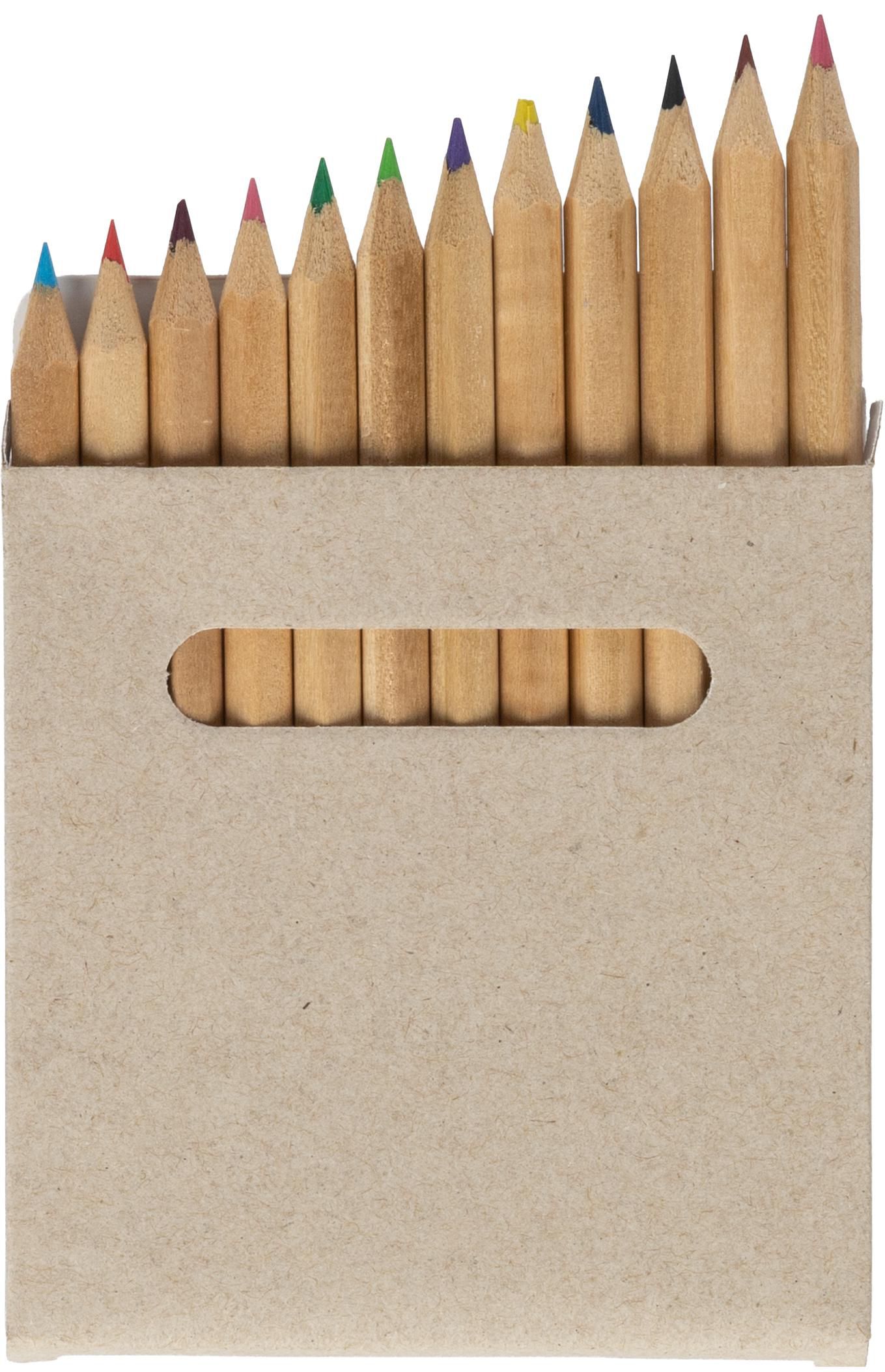 Vue 5 de Set de crayons de couleur Devin | 12 pièces