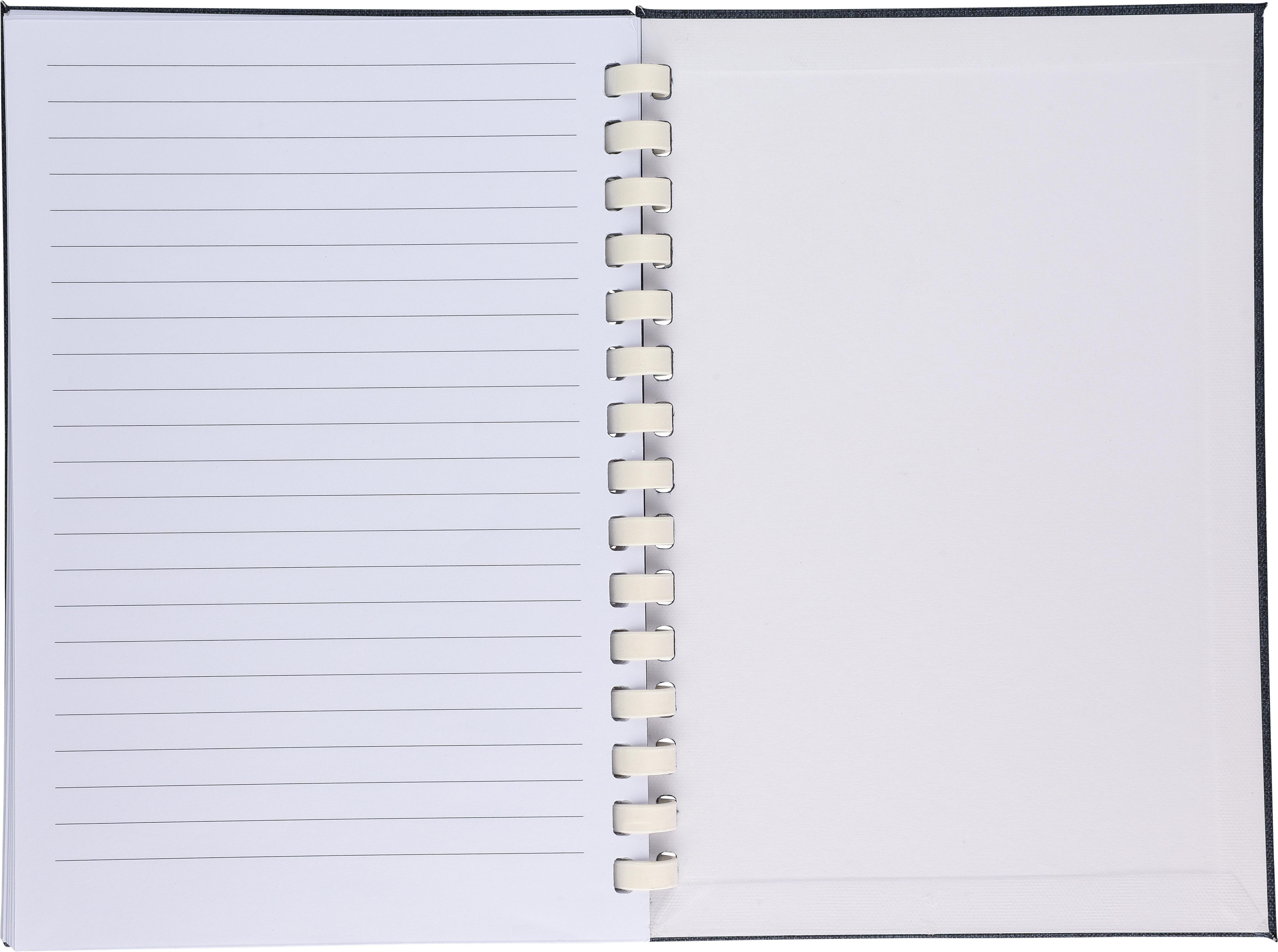 Vue 8 de Carnet Ilias | PET recyclé | A5 | Ligné