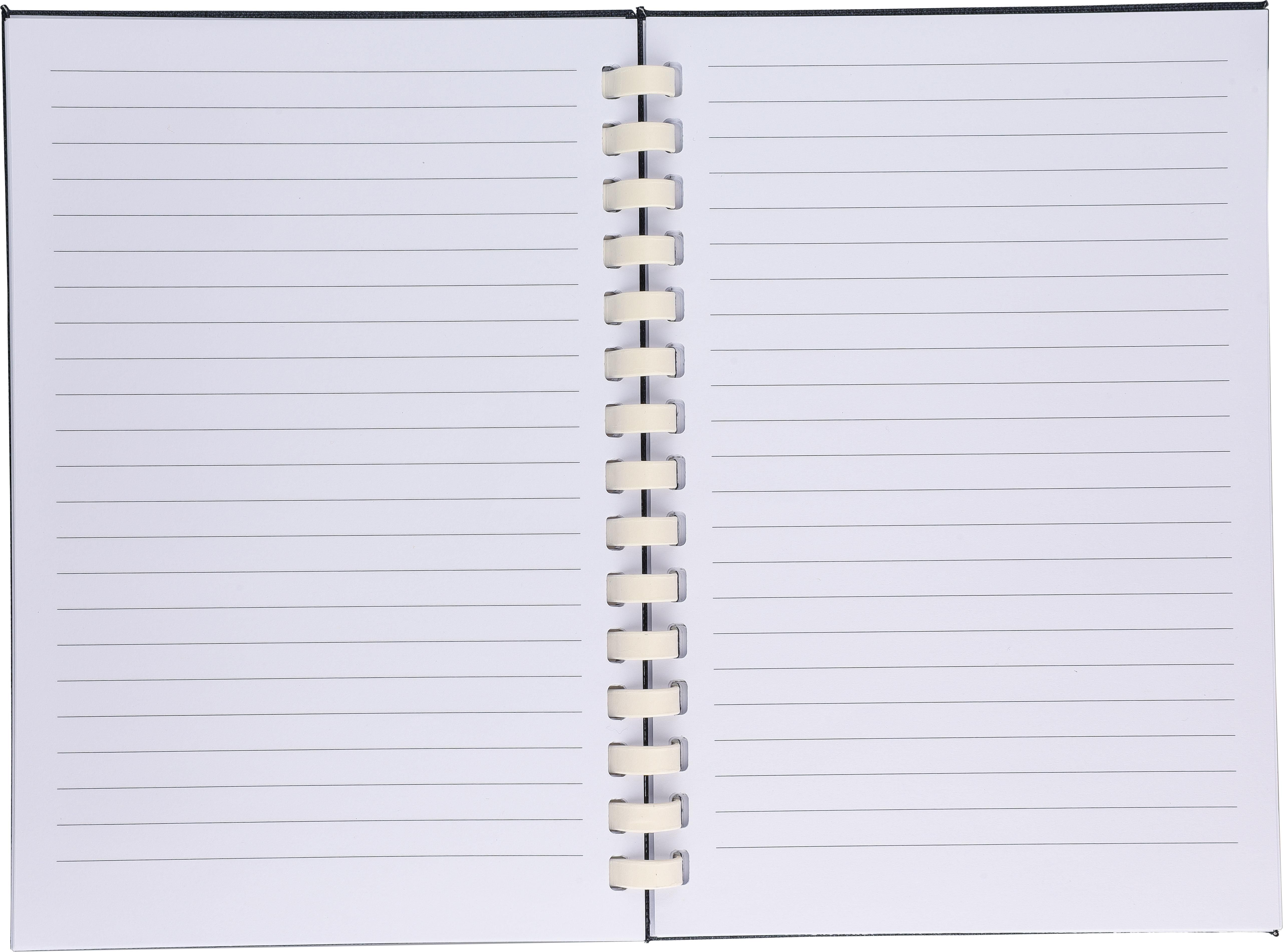 Vue 7 de Carnet Ilias | PET recyclé | A5 | Ligné