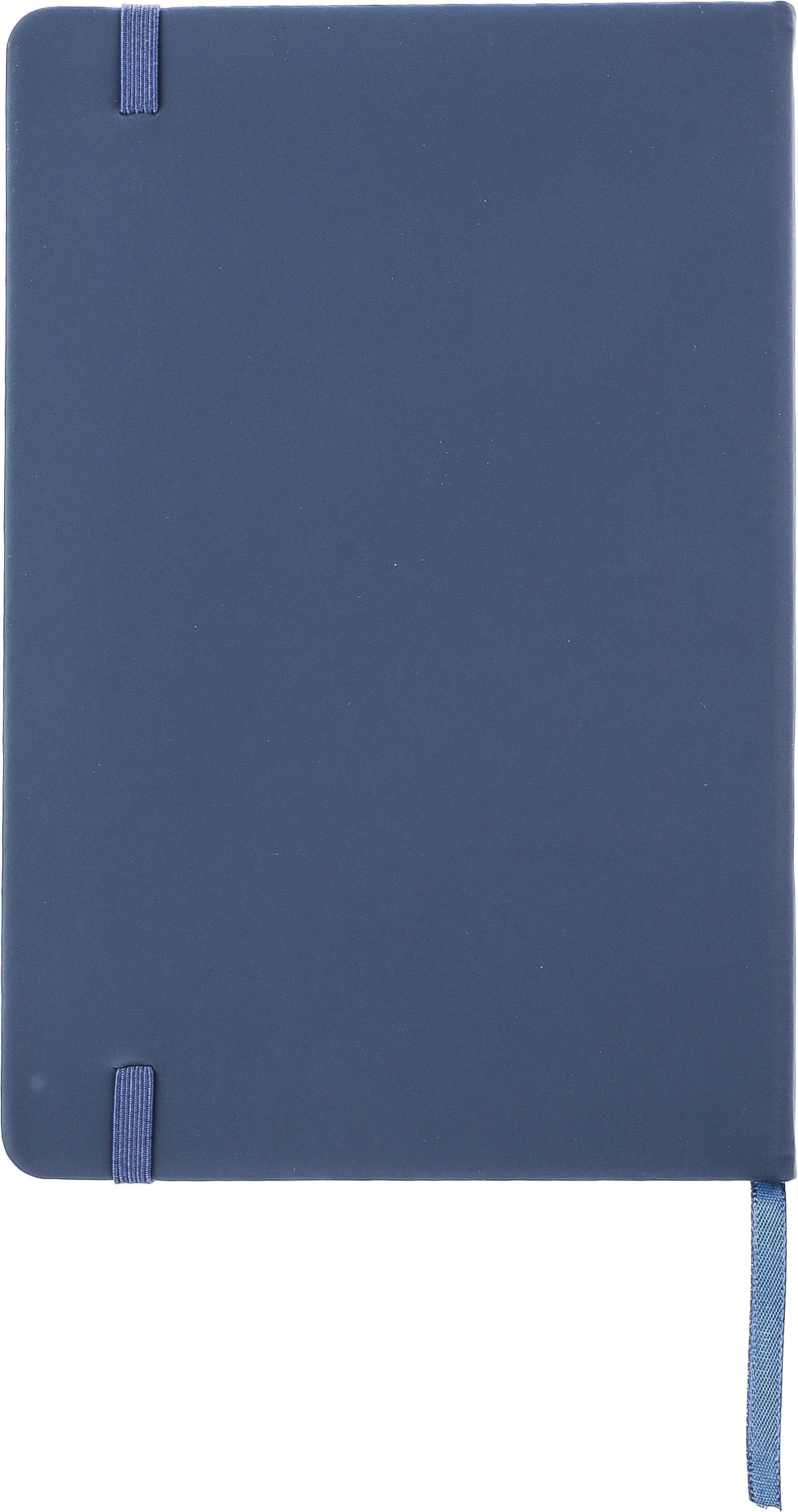 Vue 7 de Carnet Bradley | PU recyclé | A5 | Quadrillé