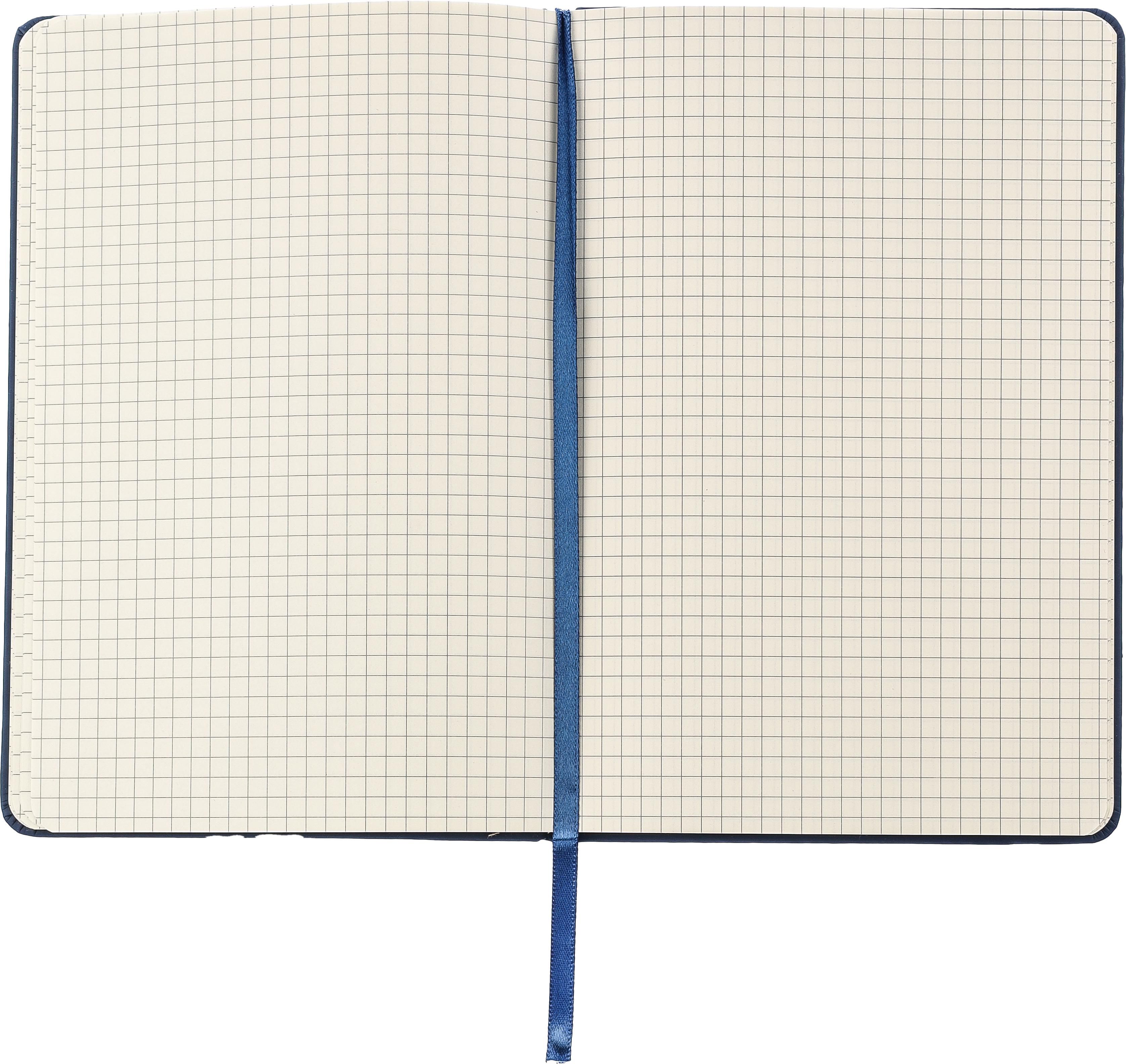 Vue 12 de Carnet Bradley | PU recyclé | A5 | Quadrillé