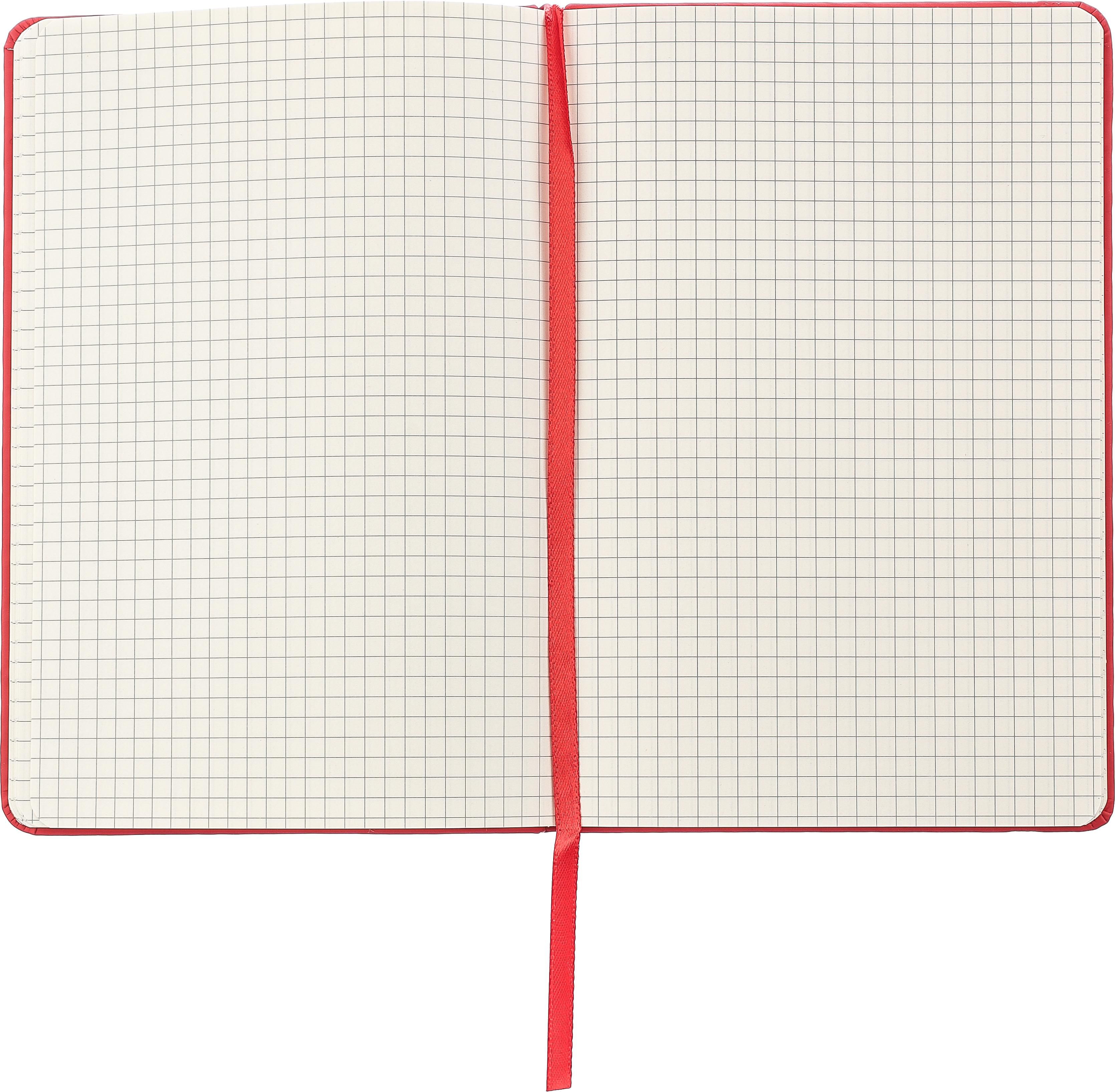 Vue 14 de Carnet Bradley | PU recyclé | A5 | Quadrillé
