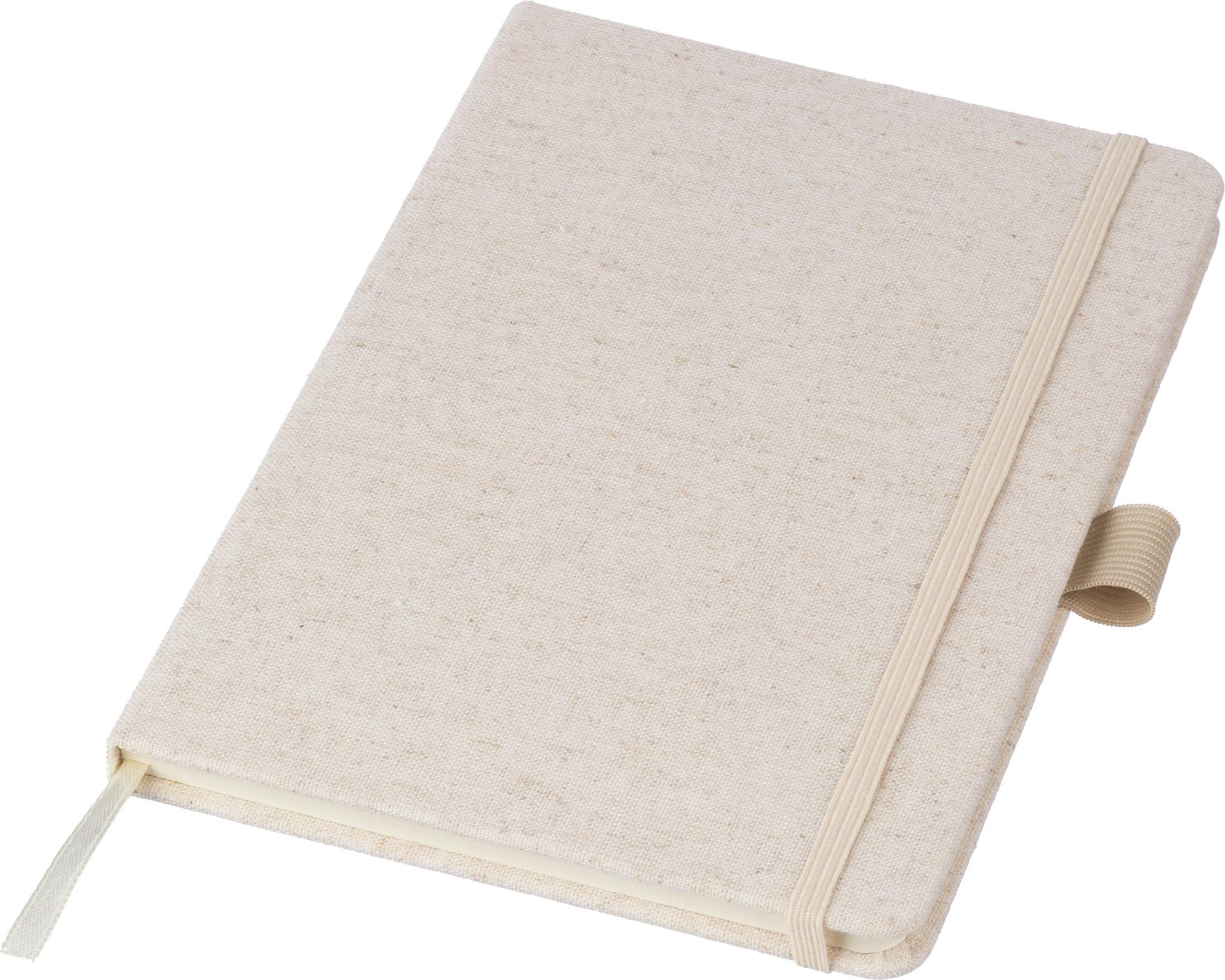 Vue 7 de Carnet Barbara | Chanvre | A5 | Ligné